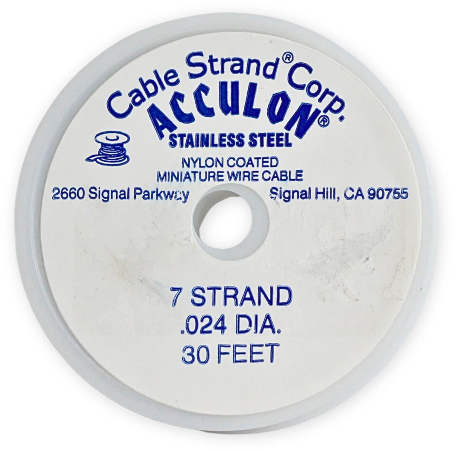 Acculon rijgdraad 0,61 mm 9 meter