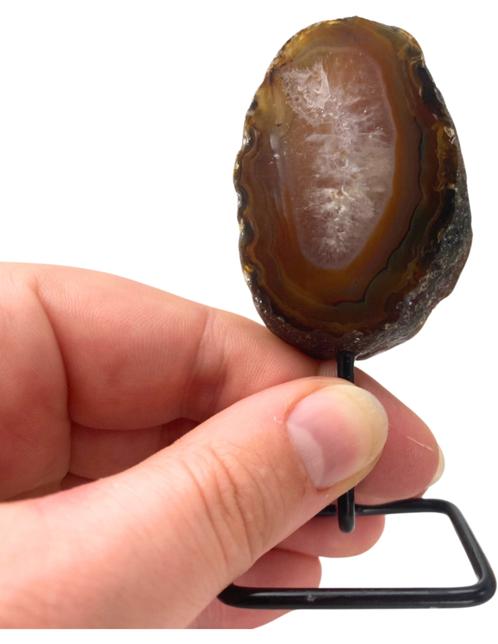 Agaat op voet mini nr.16