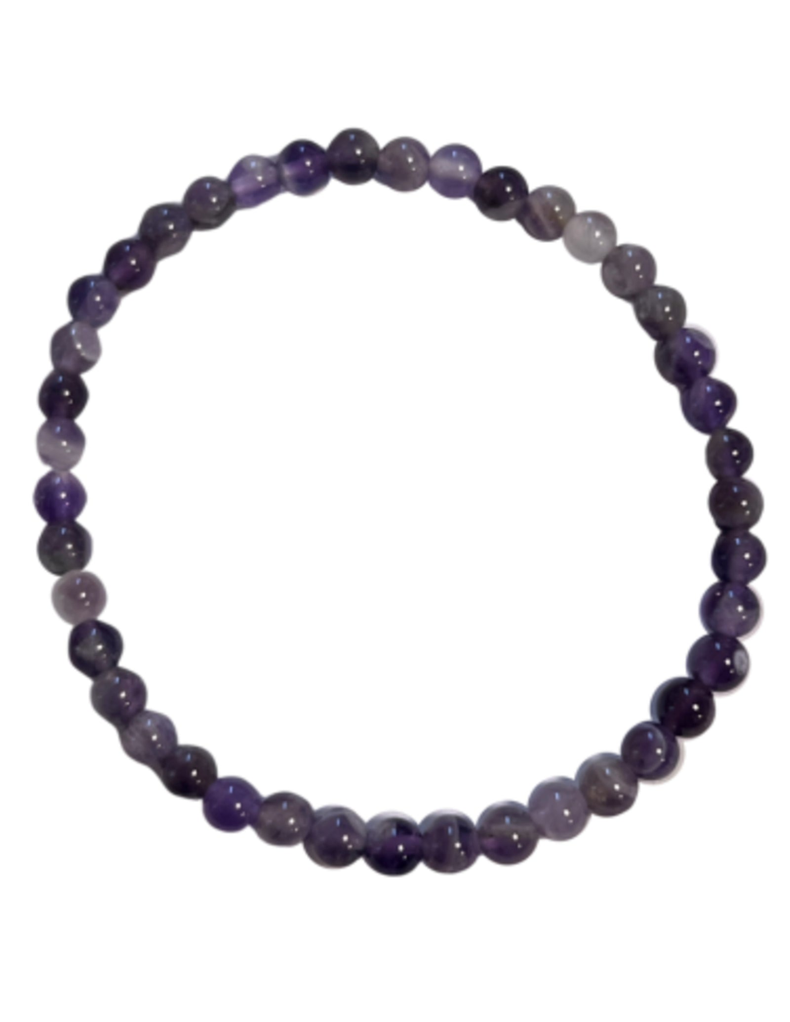 Amethist kralenarmband 4mm