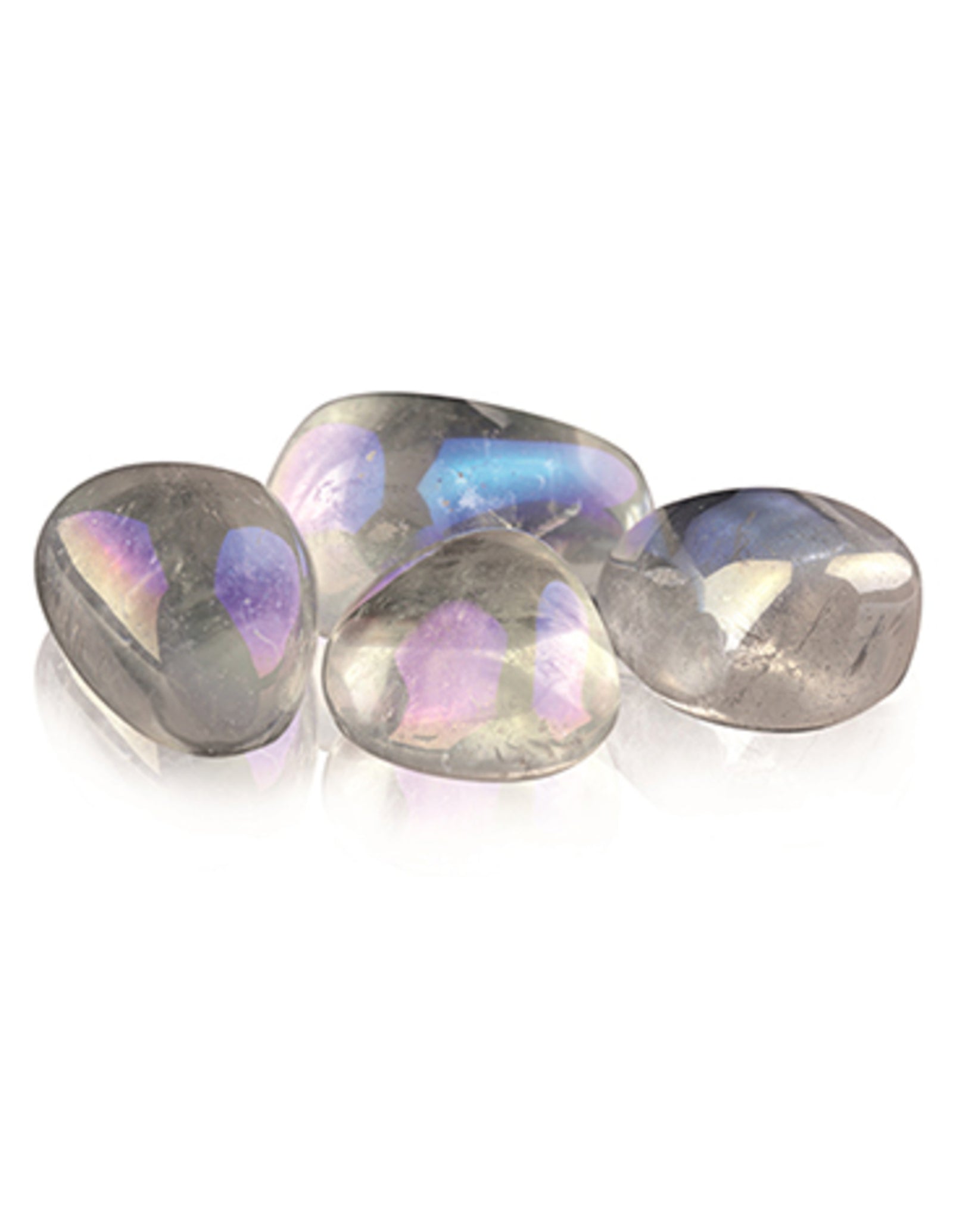 Angel Aura 100 gr. trommelstenen (mt2-3) (gecoat)