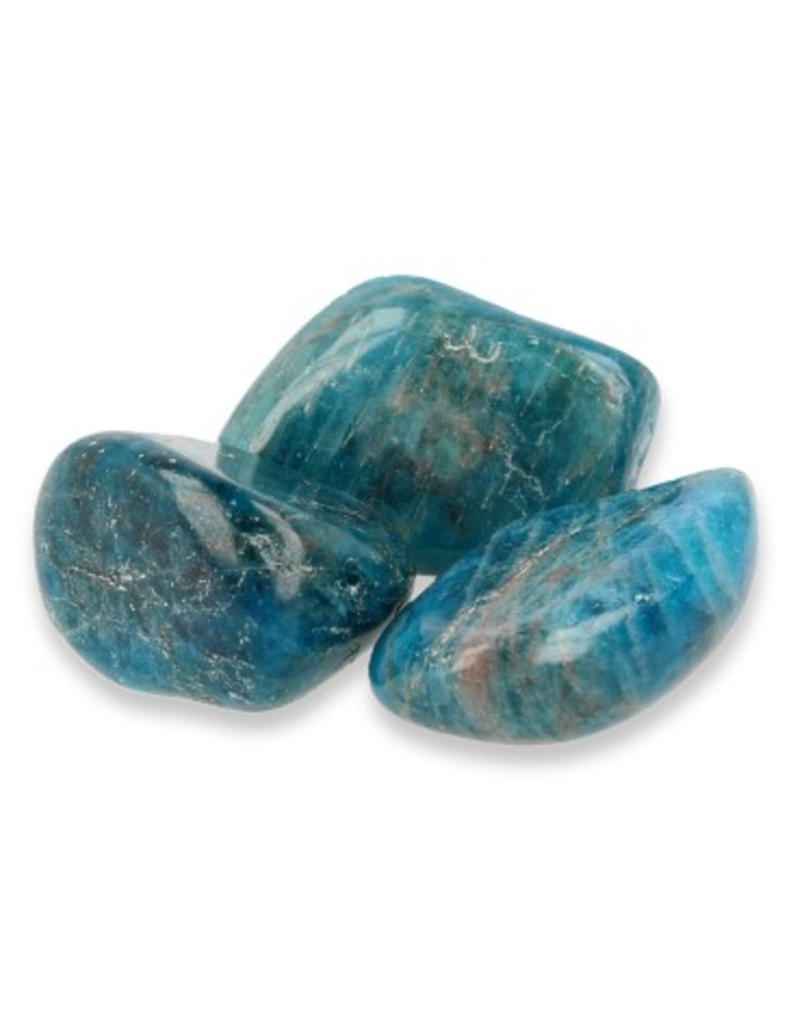 Apatiet blauw 200 gr. trommelstenen (mt3)