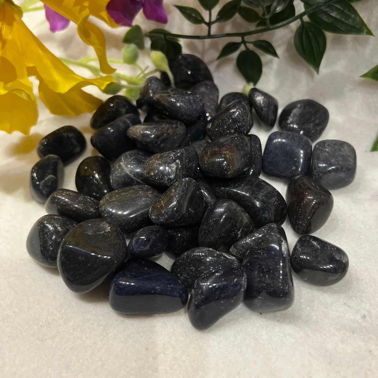 Aventurijn blauw trommelstenen 500 gr. (mt3)