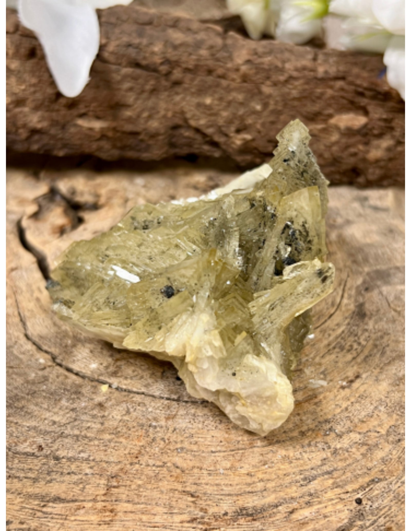 Bariet / Calciet / Chalcopyriet ruw nr.5
