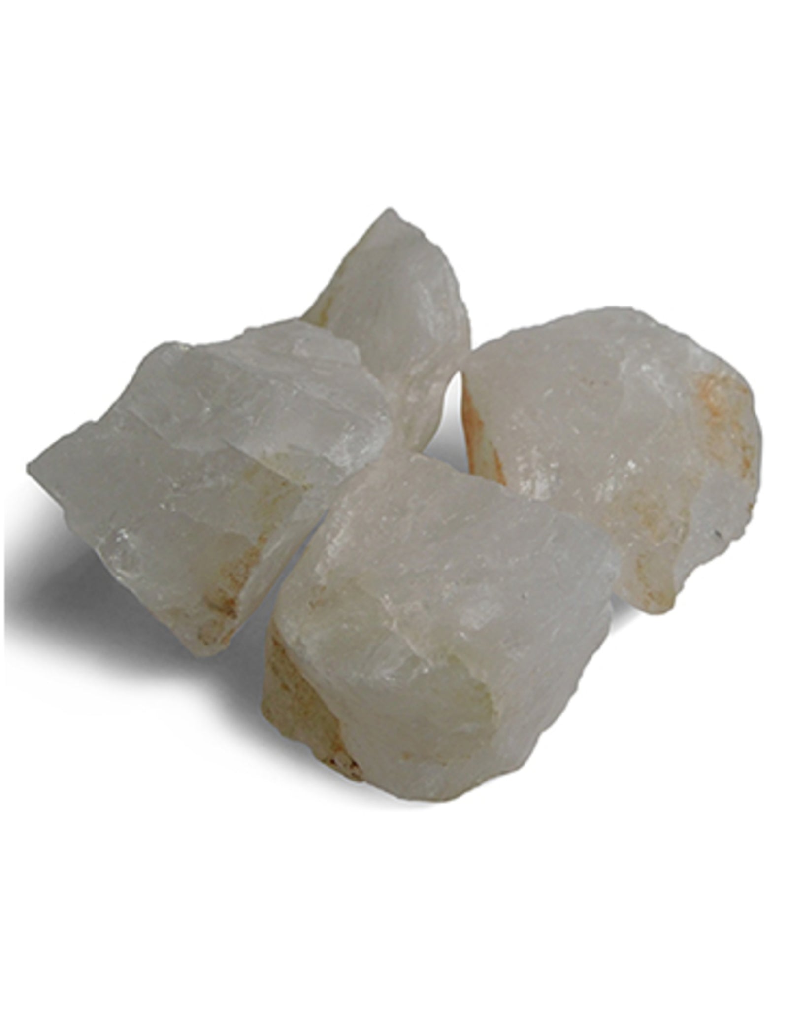 Bergkristal Brazilië, ruwe brokjes, p/kg