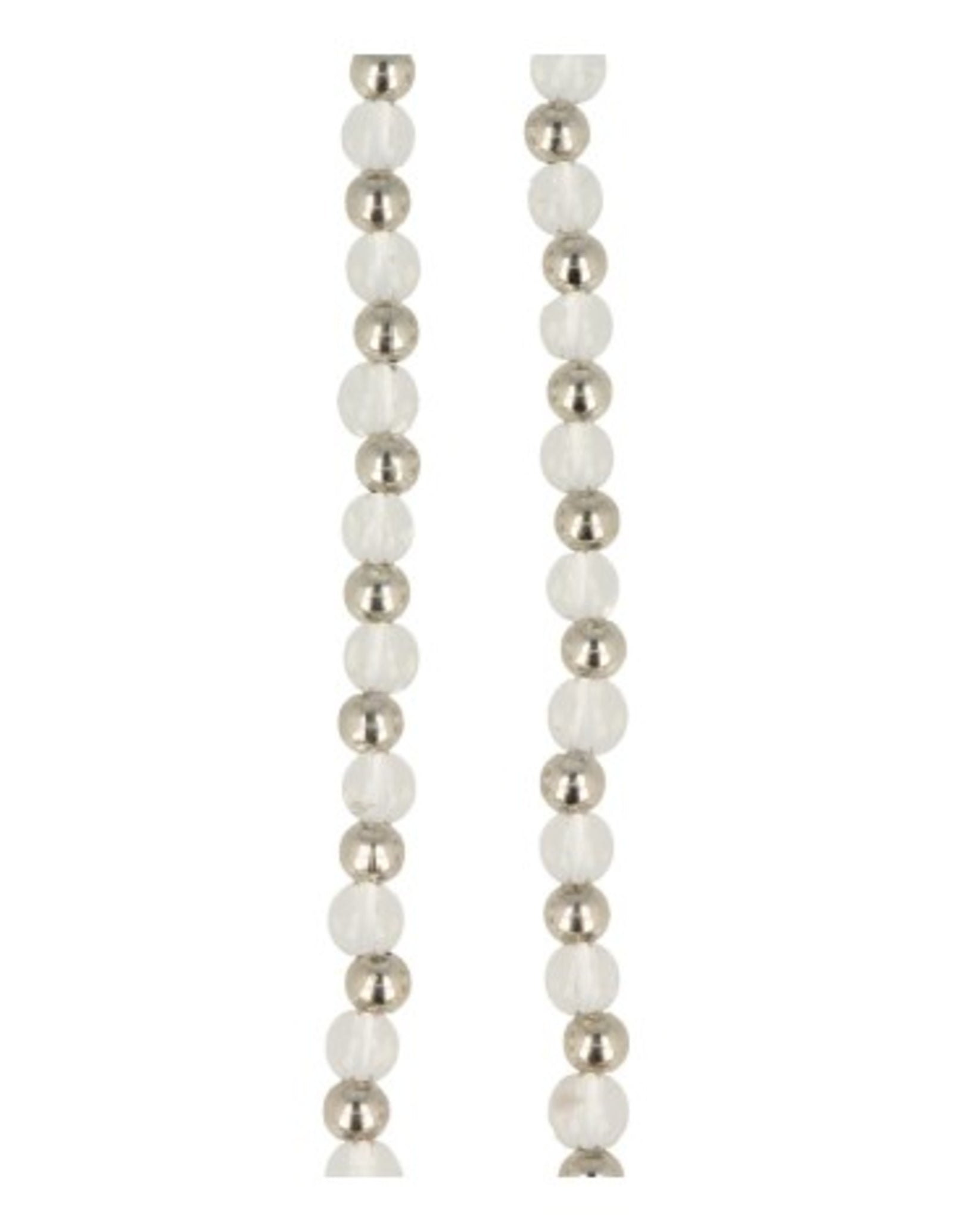 Bergkristal Ibiza love armband
