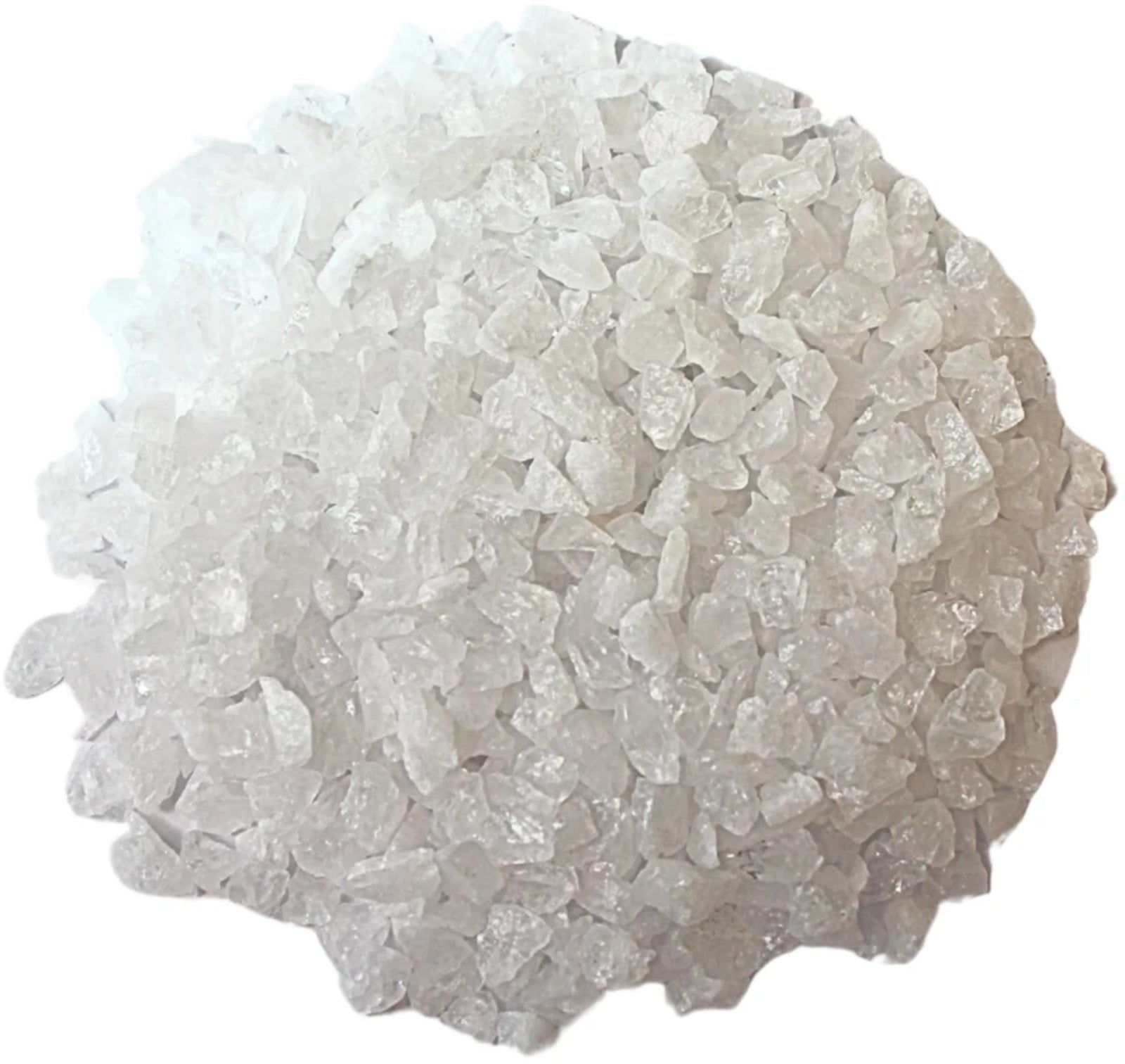 Bergkristal split 250 gr. ruwe brokjes