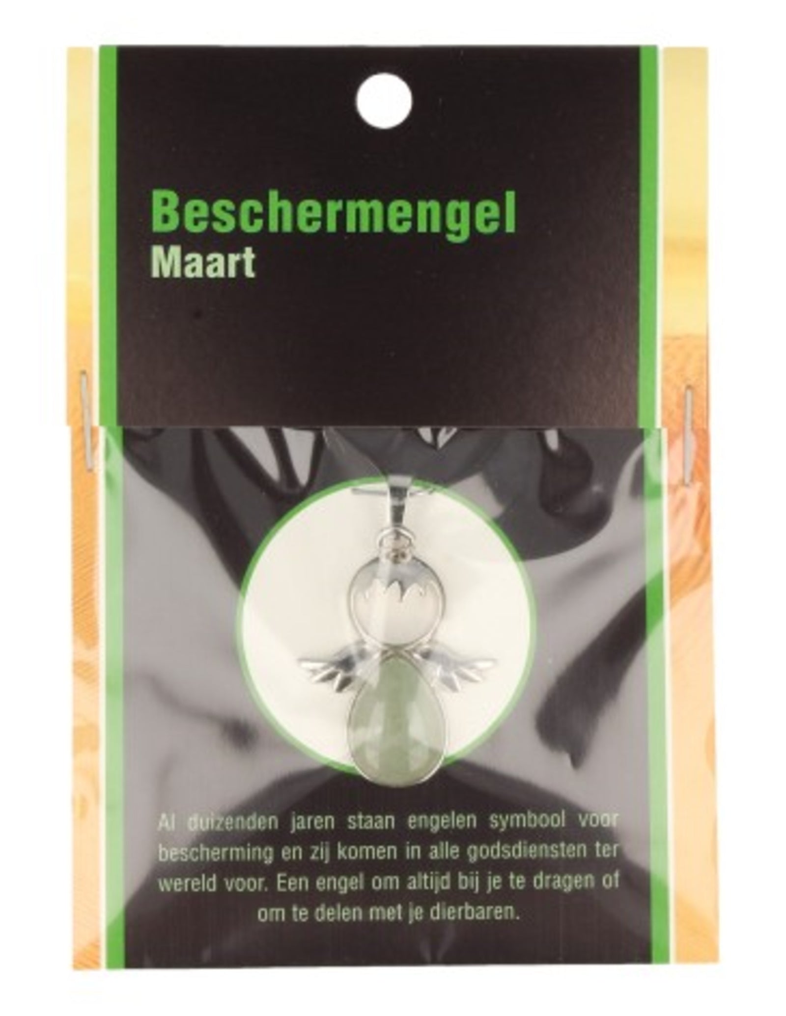 Beschermengel Maart op kaartje