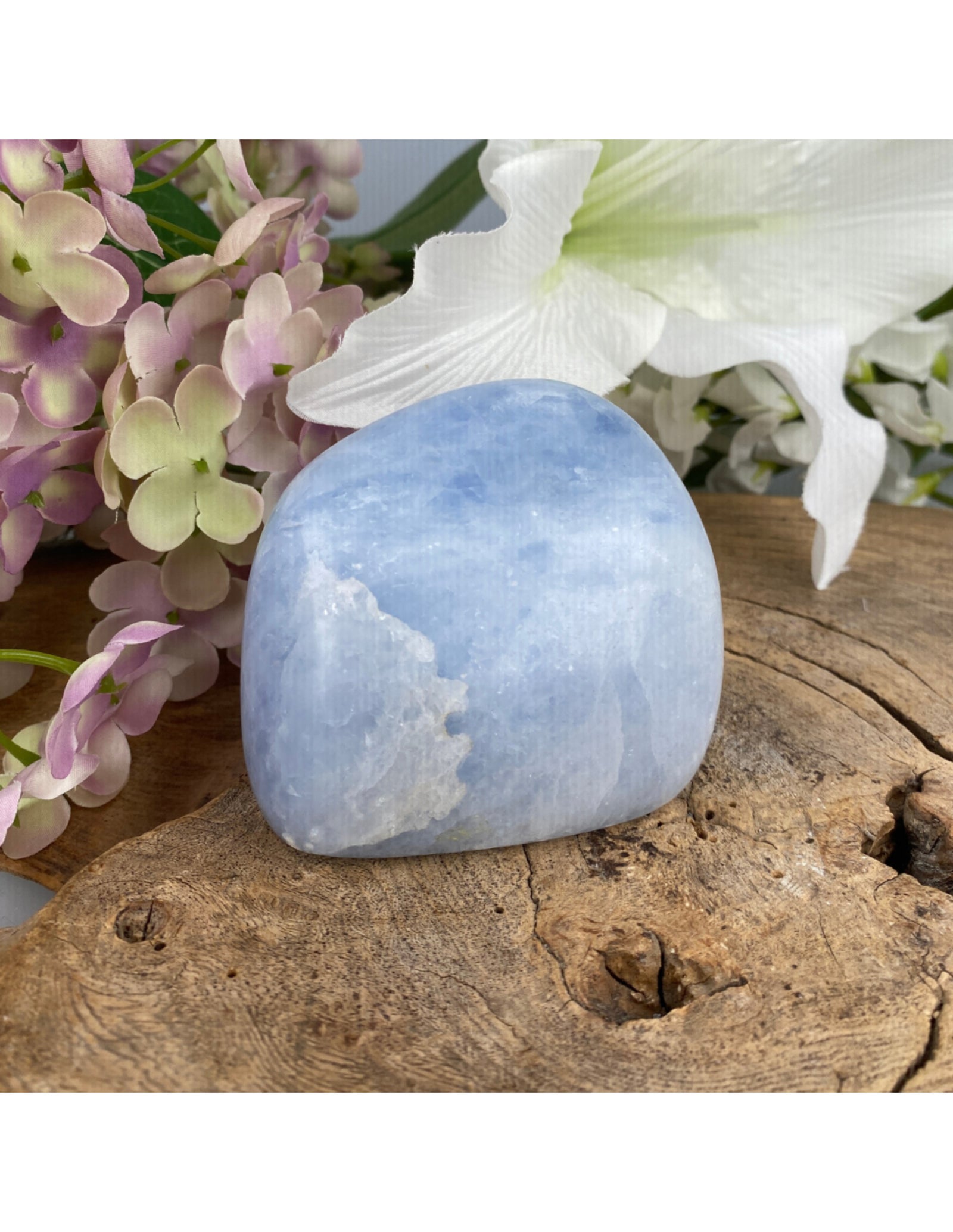 Calciet blauw sculptuur nr.06