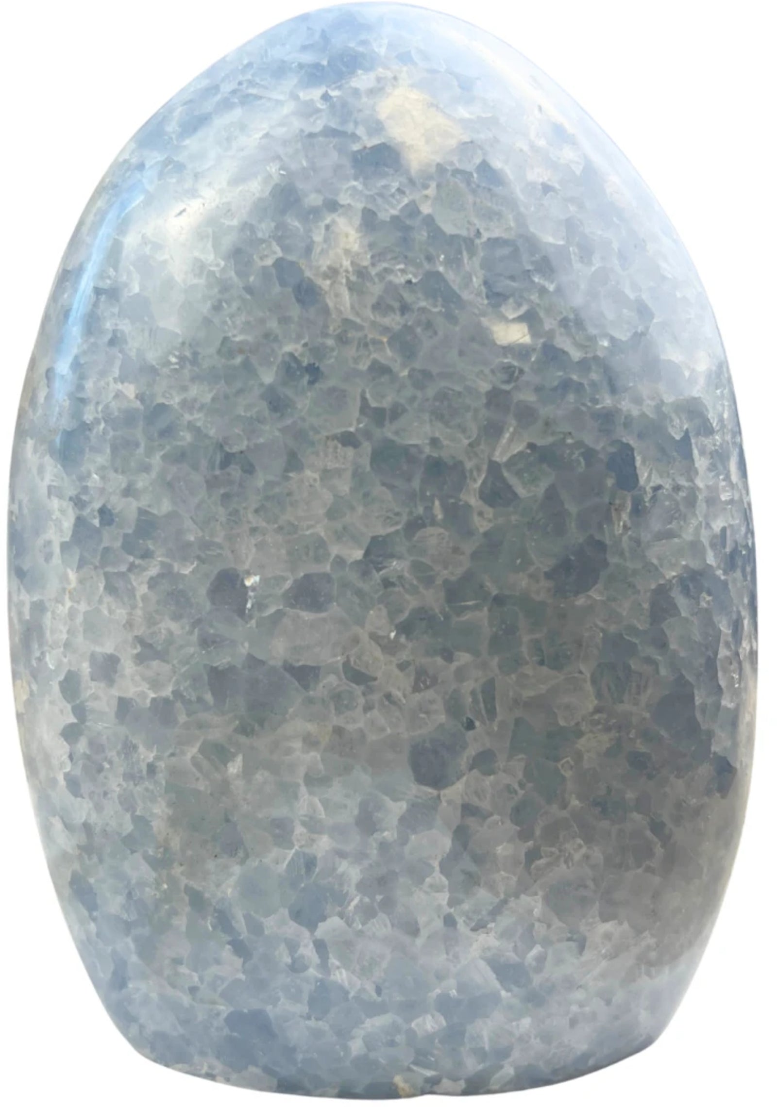 Calciet blauw sculptuur nr.16