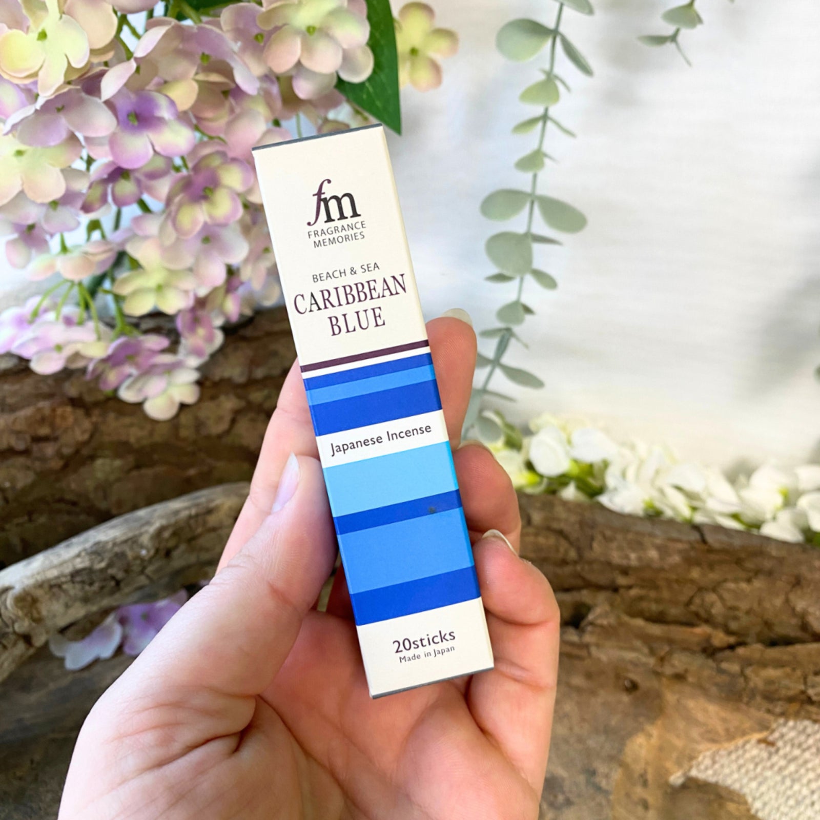 Caribbean Blue Fragrance Memories Nippon Kodo wierook stokjes