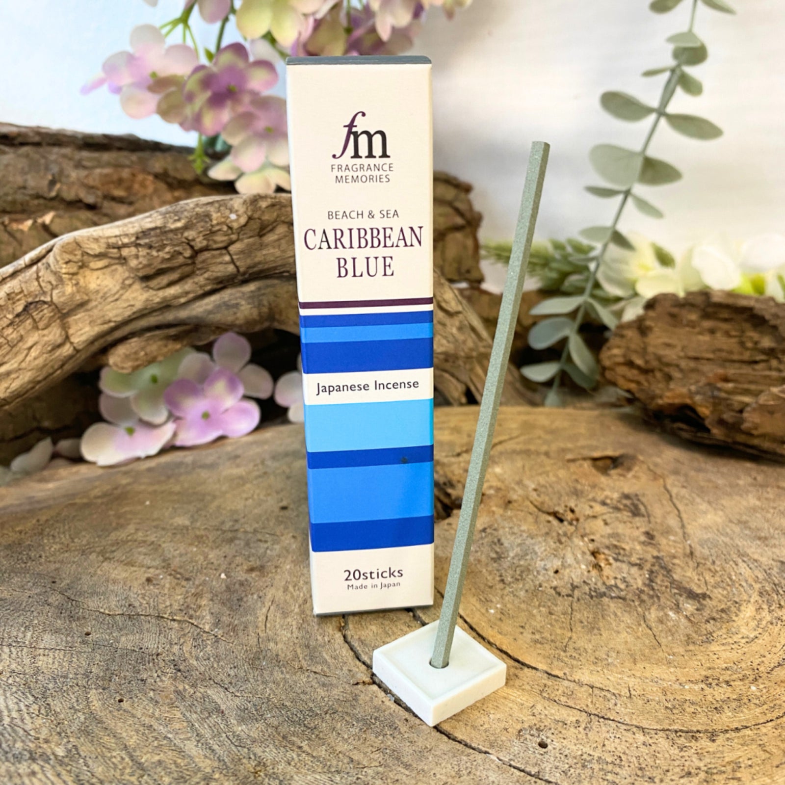Caribbean Blue Fragrance Memories Nippon Kodo wierook stokjes