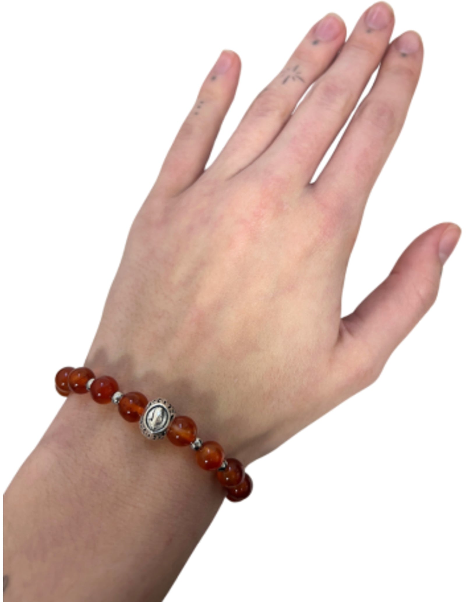 Carneool sterrenbeeld armband - Maagd