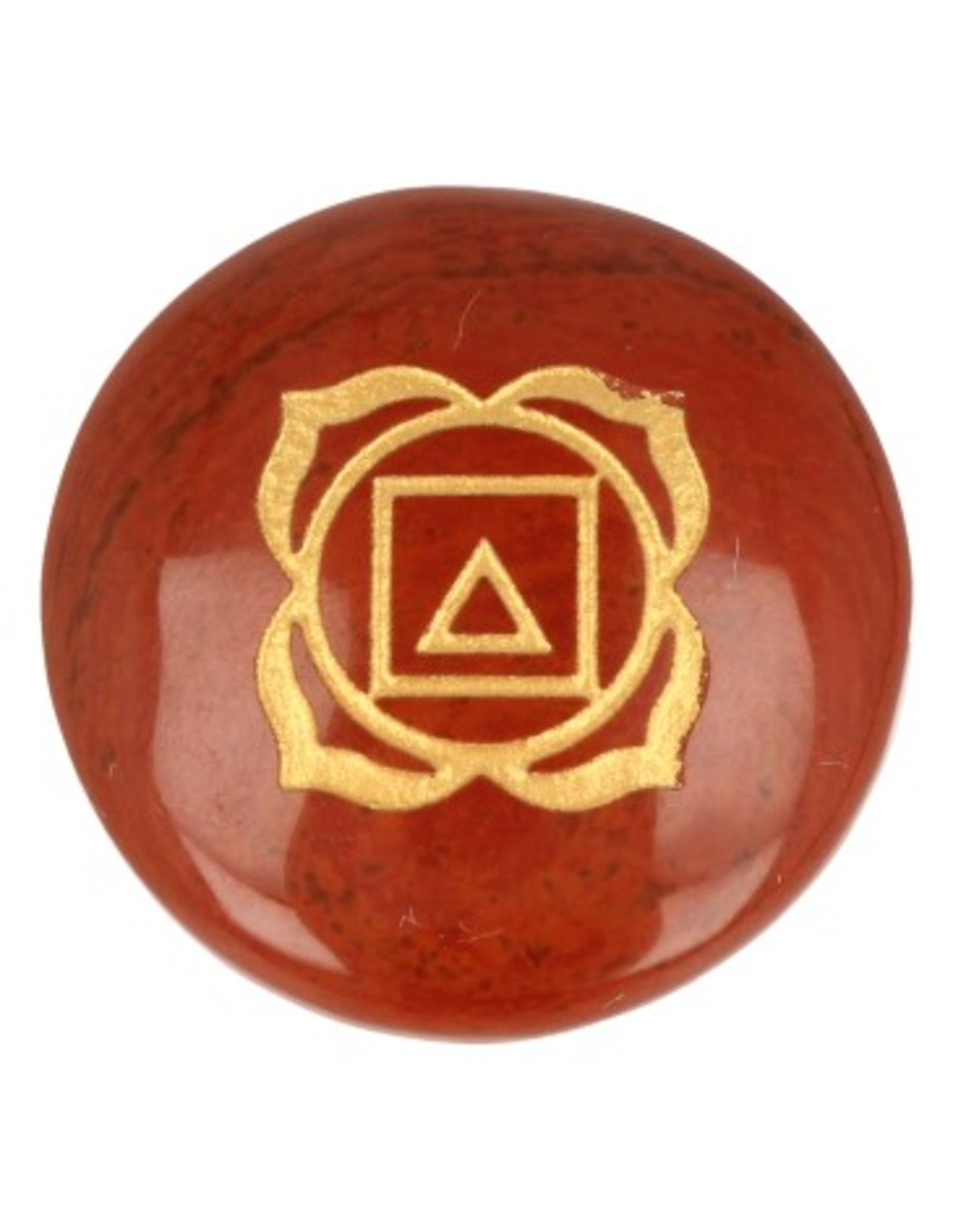 Chakra schijfstenen set in chakrabuidel