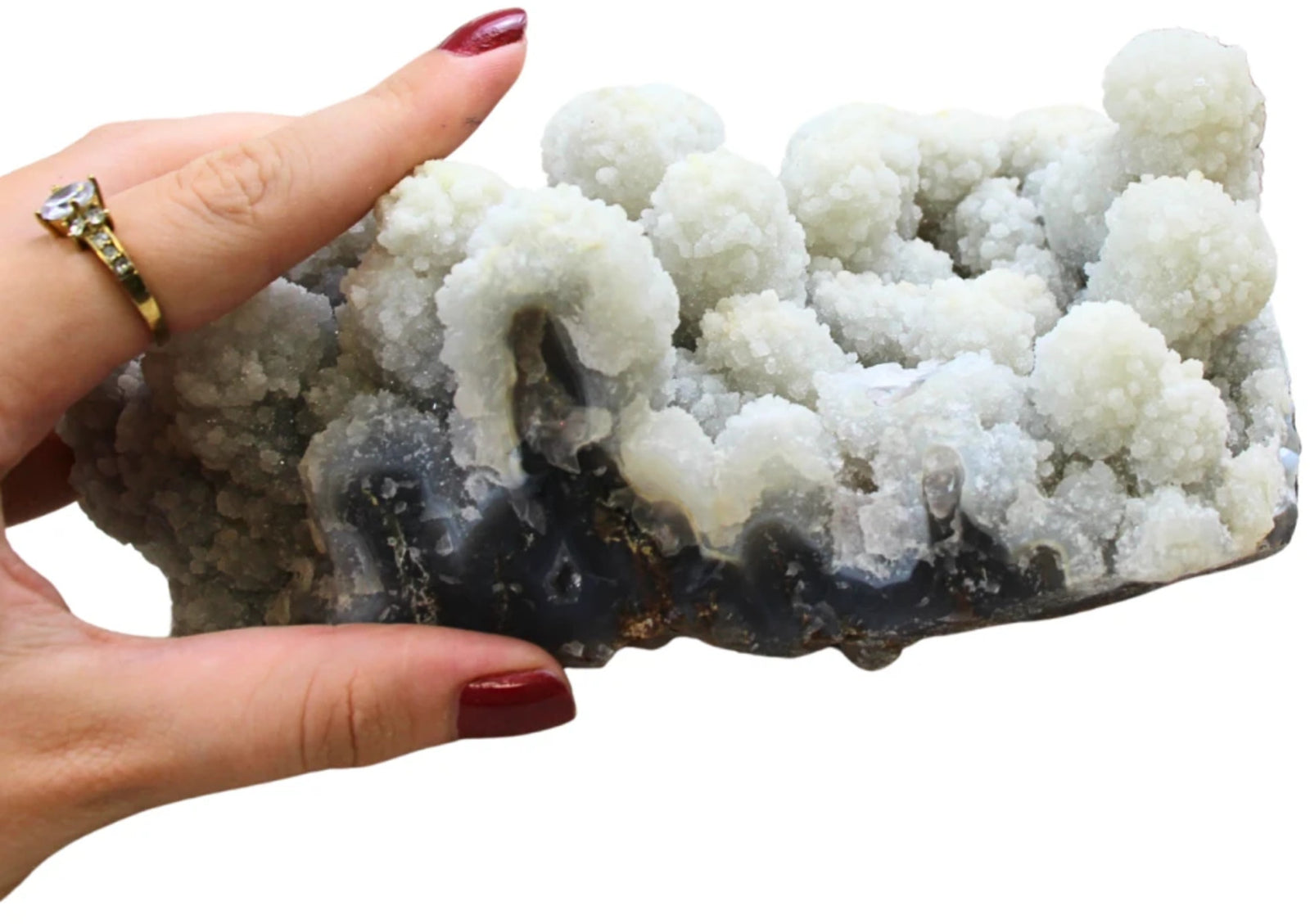 Chalcedoon Stalactiet nr.01 (Spirit Chalcedoon)