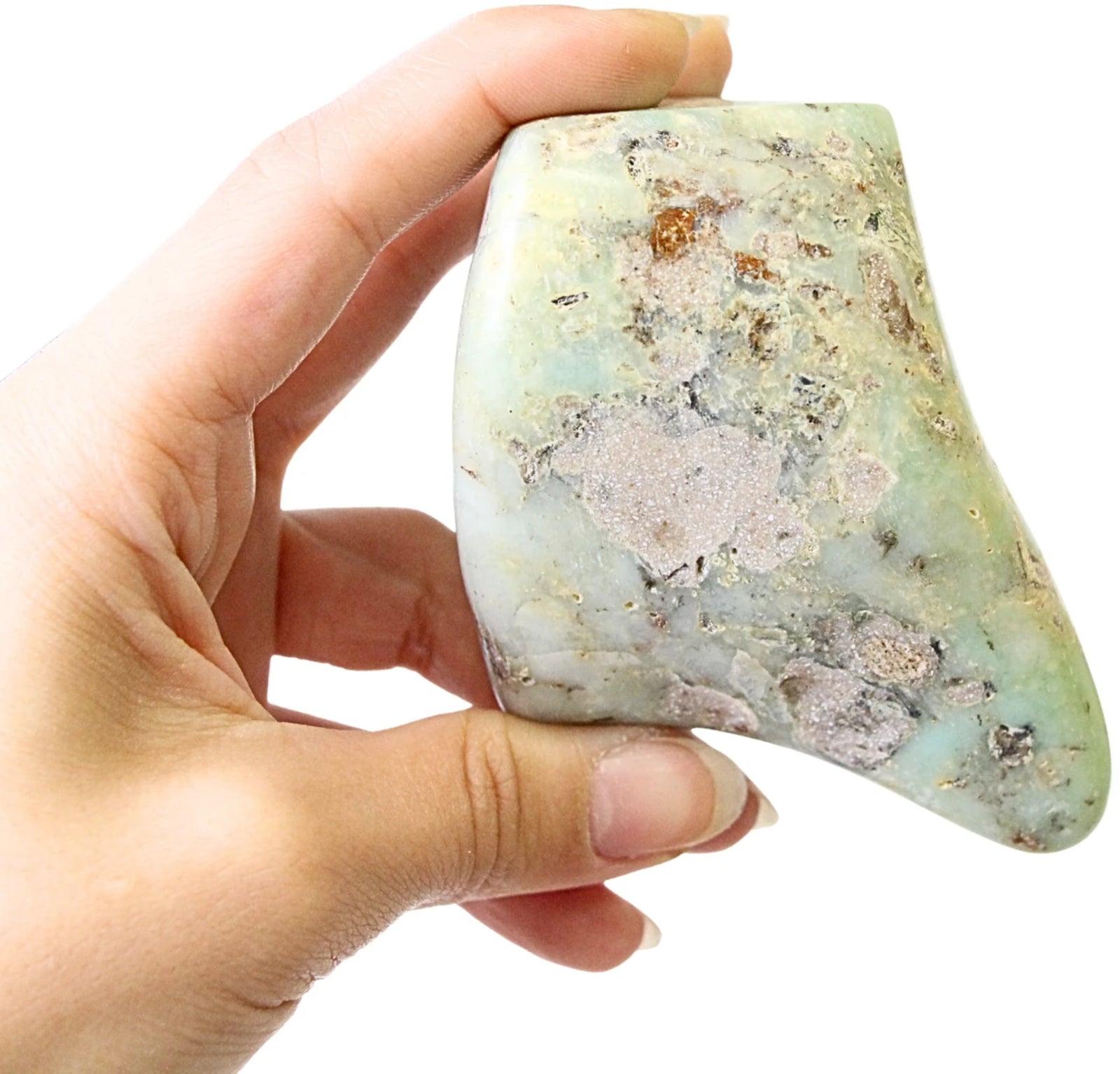 Chrysopraas sculptuur nr.36