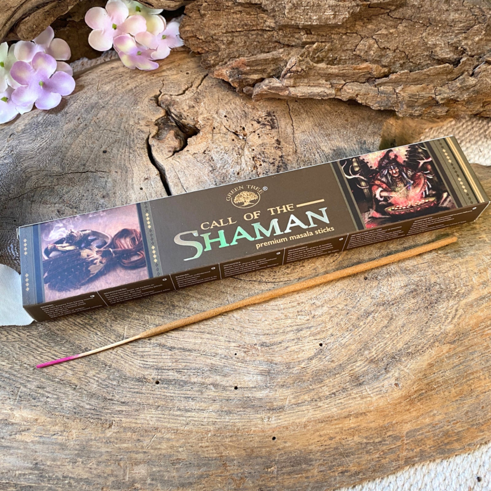 Green Tree Call of the Shaman wierook stokjes