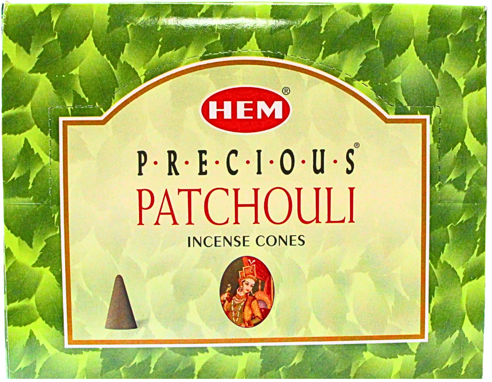 HEM Precious Patchouli Wierook kegels - doos van 12 st.