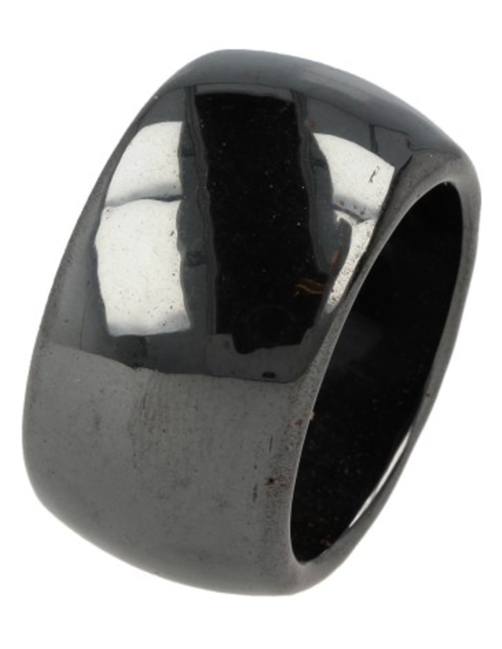 Hematiet magneet ring - 22