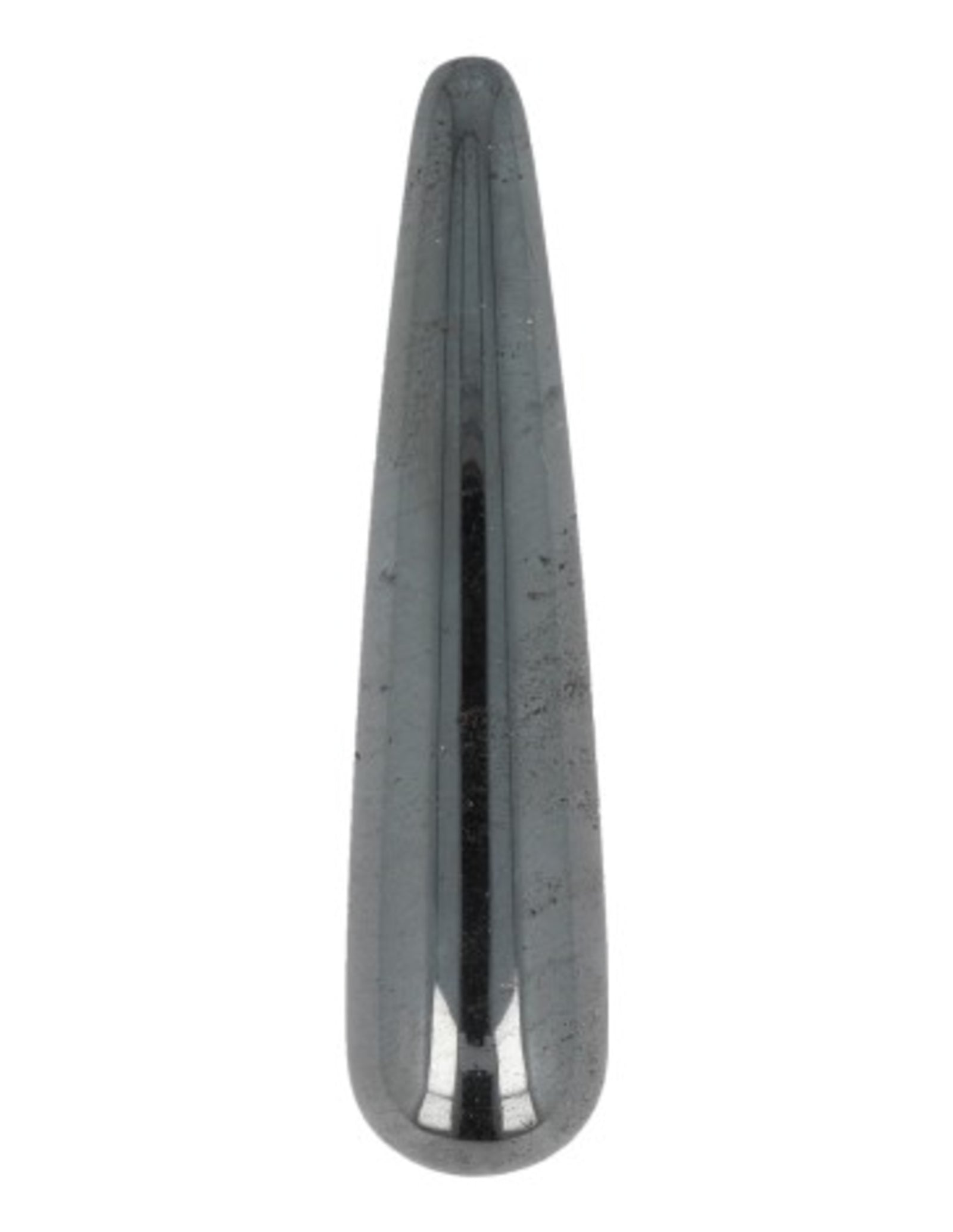 Hematiet massage griffel 7,5 cm