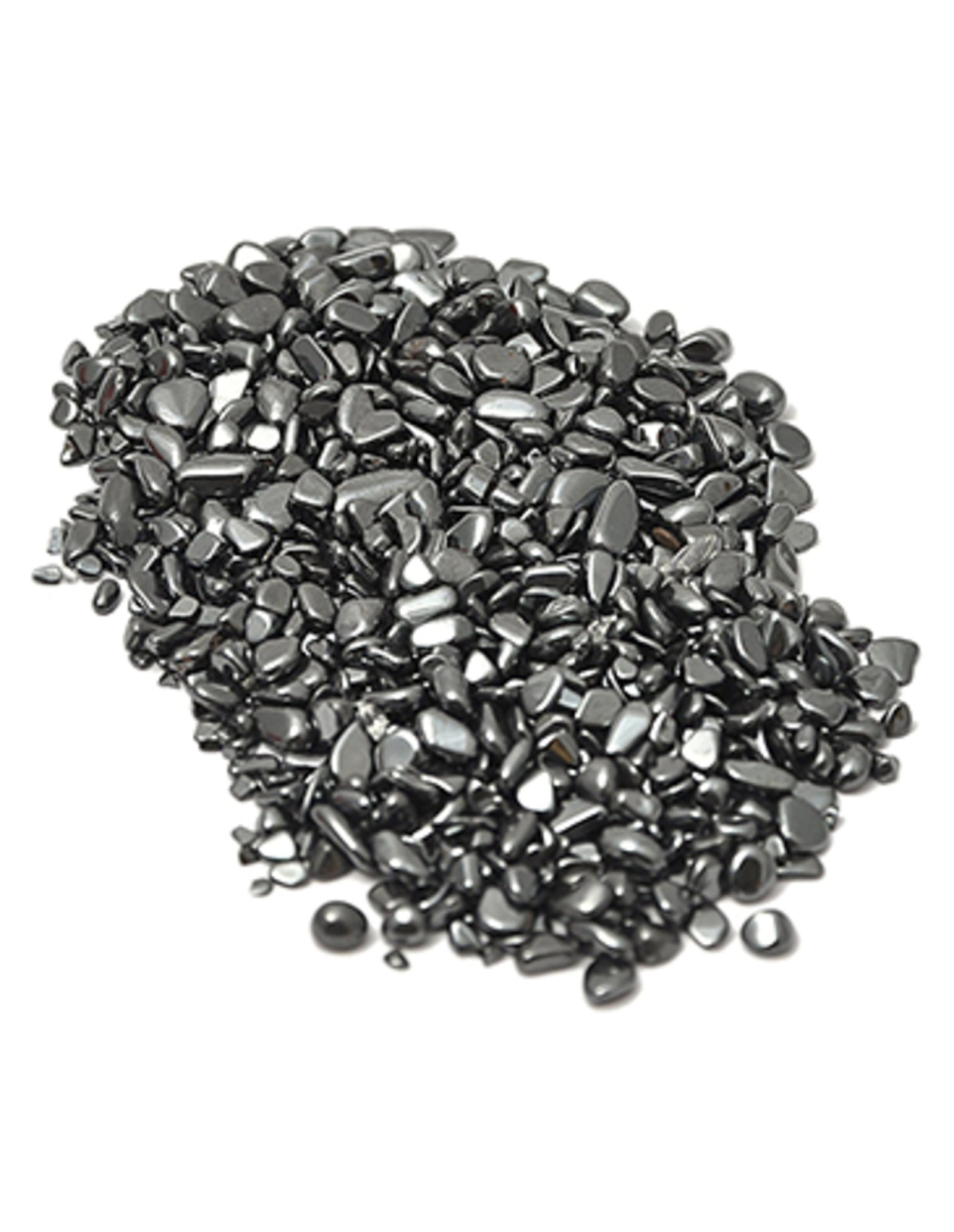Hematiet ontlaadmix 100 gr. trommelstenen (mt1)