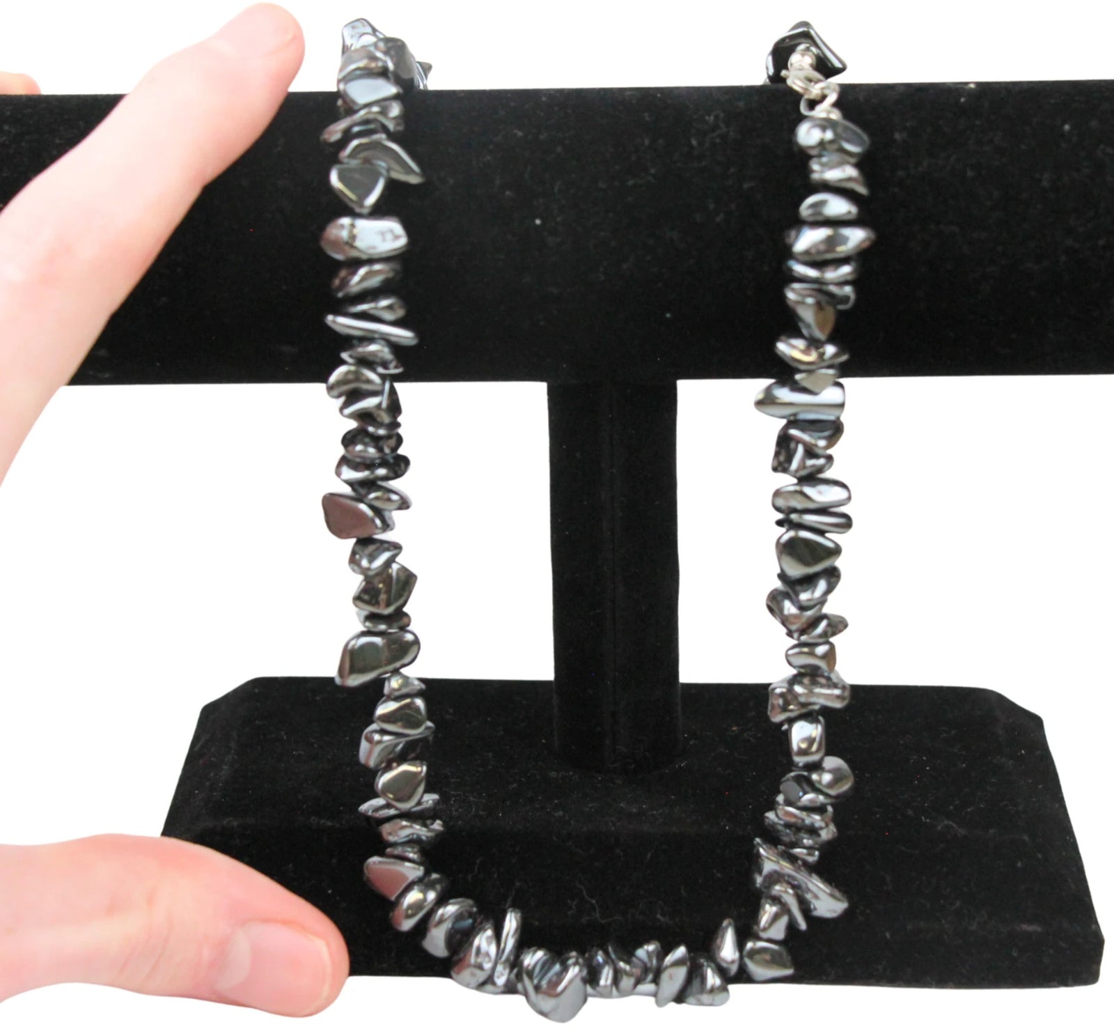 Hematiet splitketting + kaart