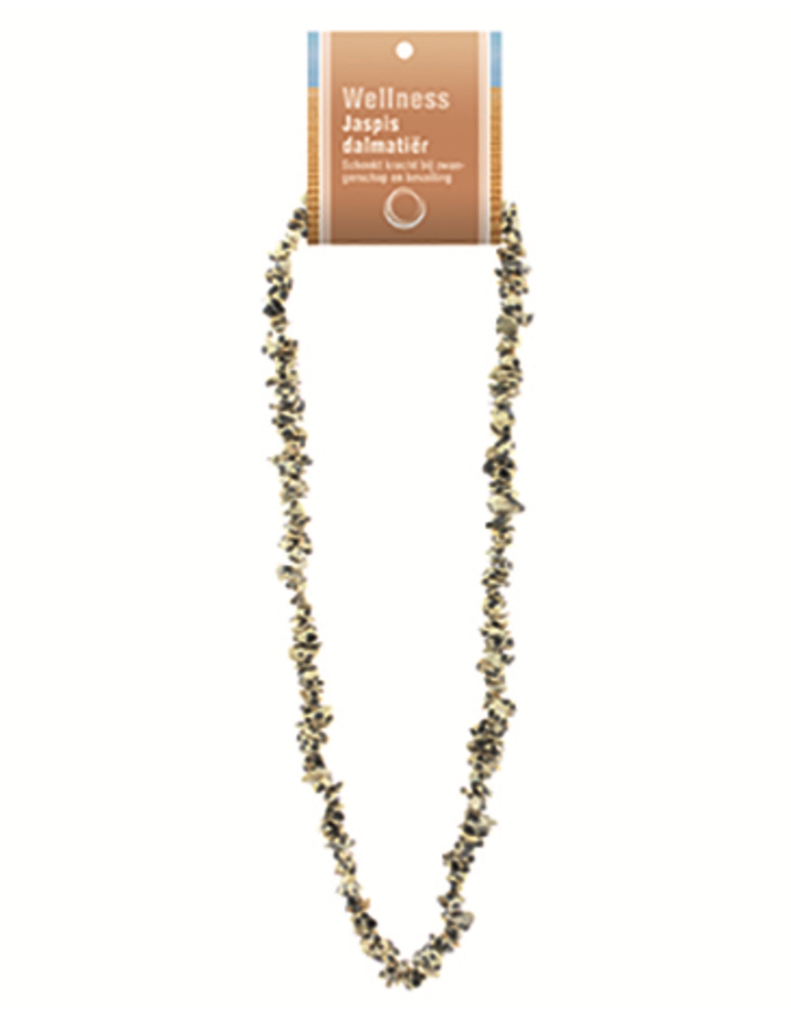 Jaspis dalmatiër splitketting + kaart