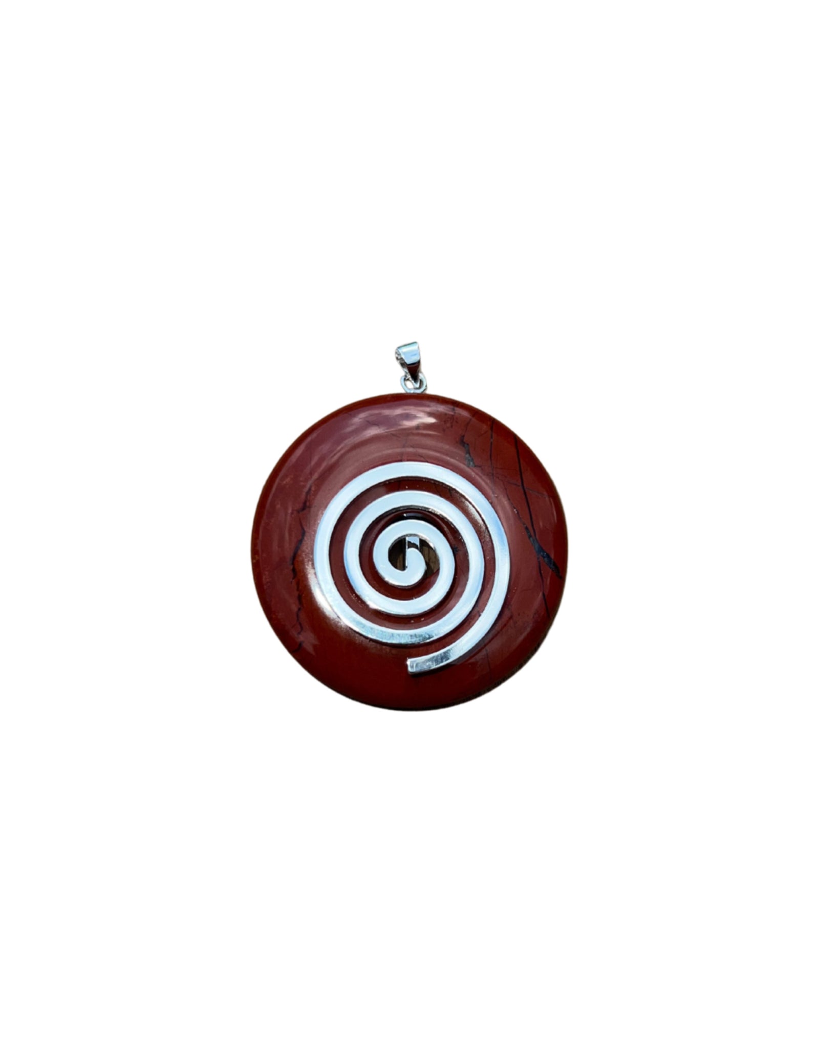 Jaspis rood donut levensspiraal