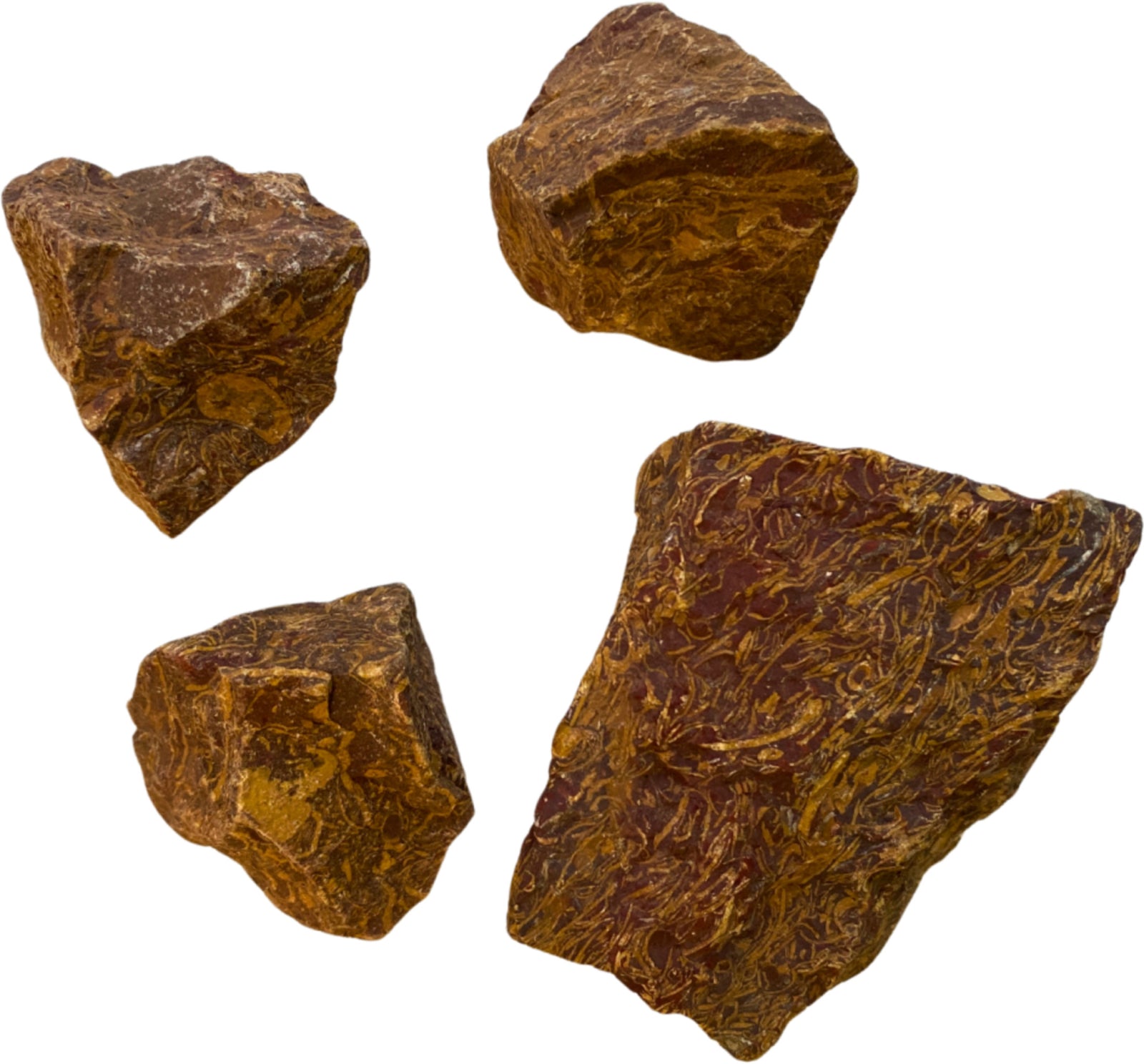 Jaspis slangen ruw 1 kg.