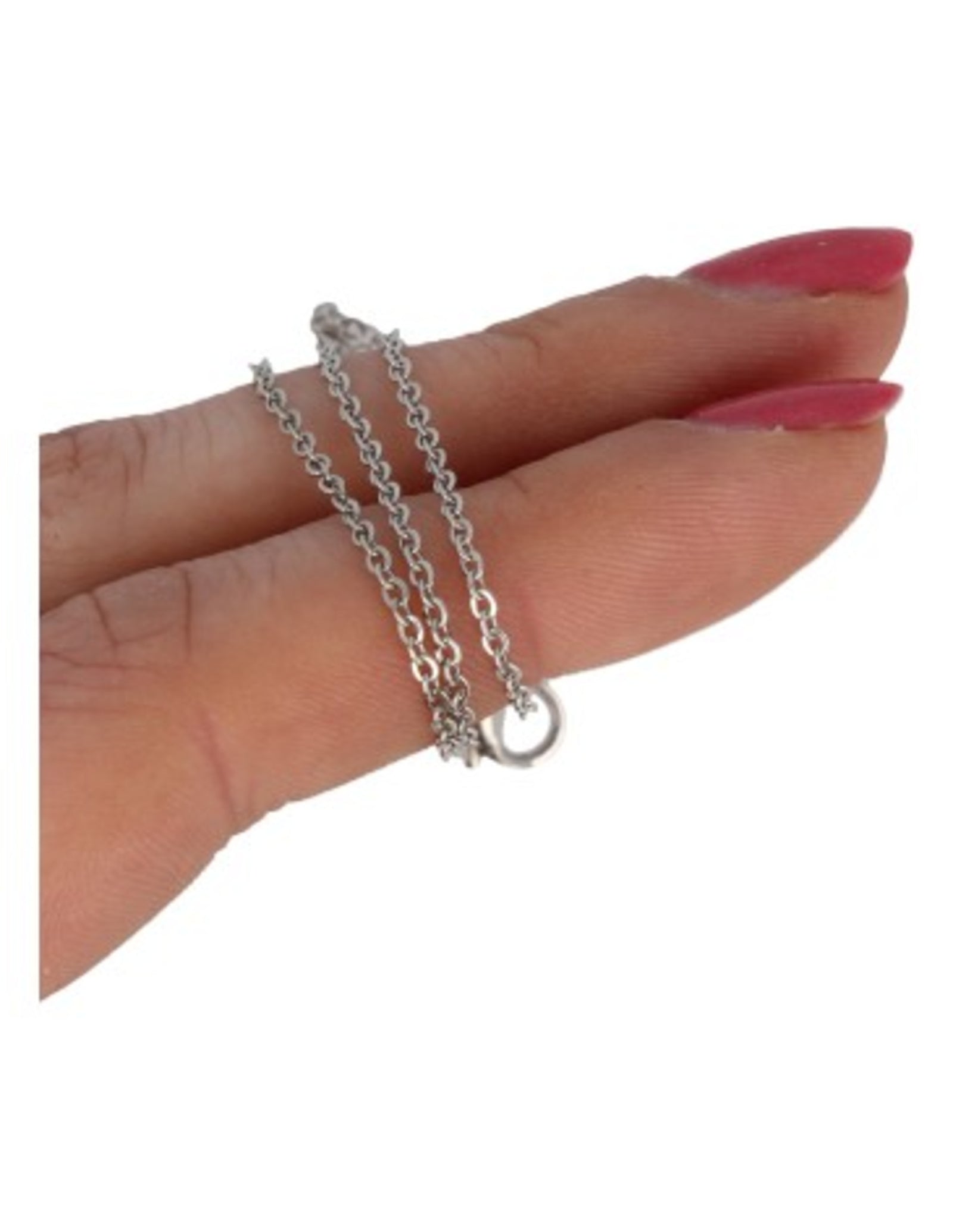Ketting ankerschakel 1,6 mm 50 cm rvs