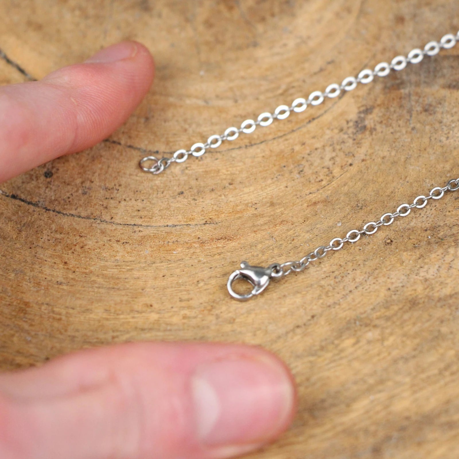 Ketting ankerschakel 2 mm 50 cm rvs