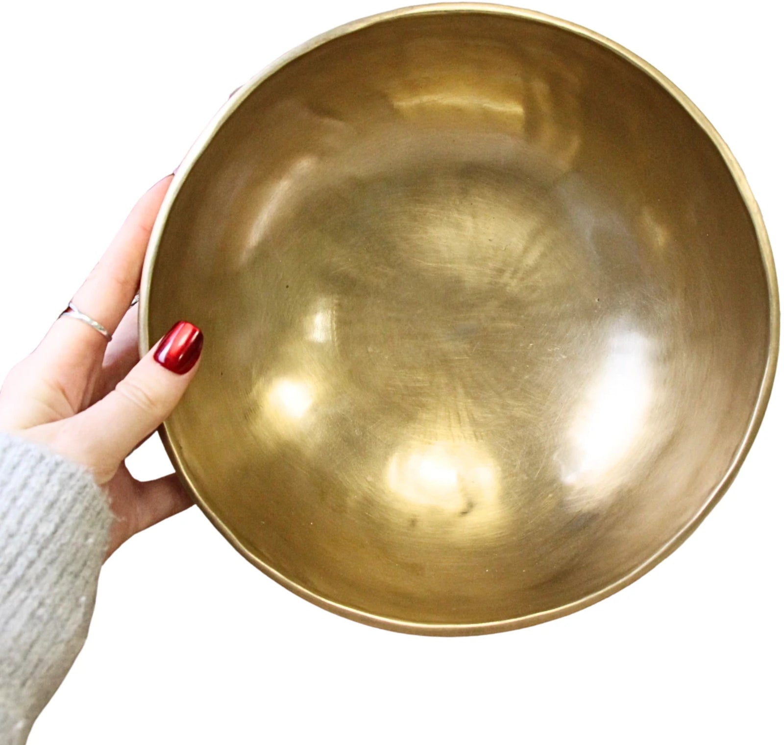 Klankschaal New Moon Gold 24-25 cm