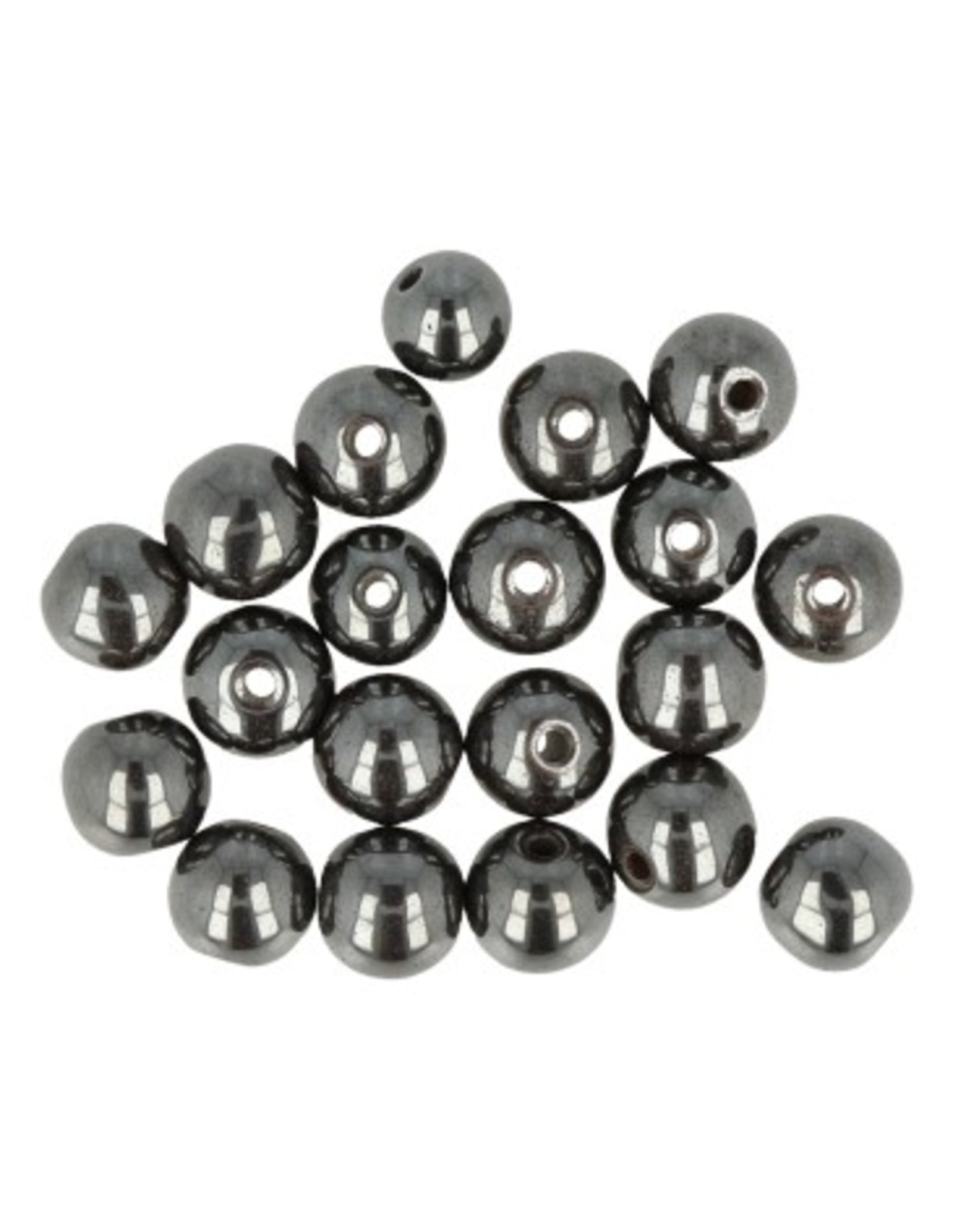 Kralen Hematiet 8mm - 20 st.