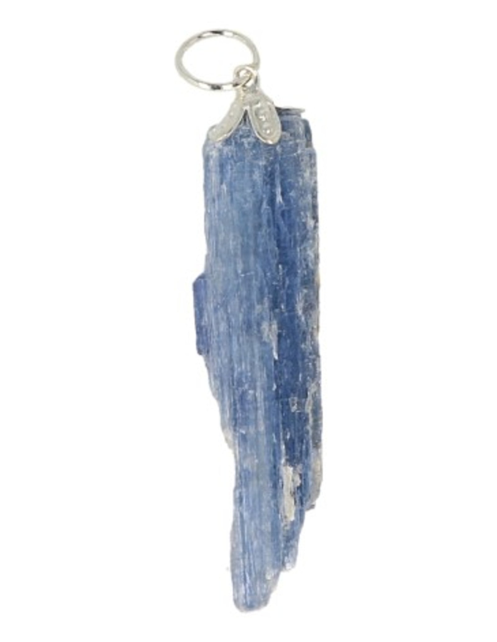 Kyaniet ruw edelsteen hanger