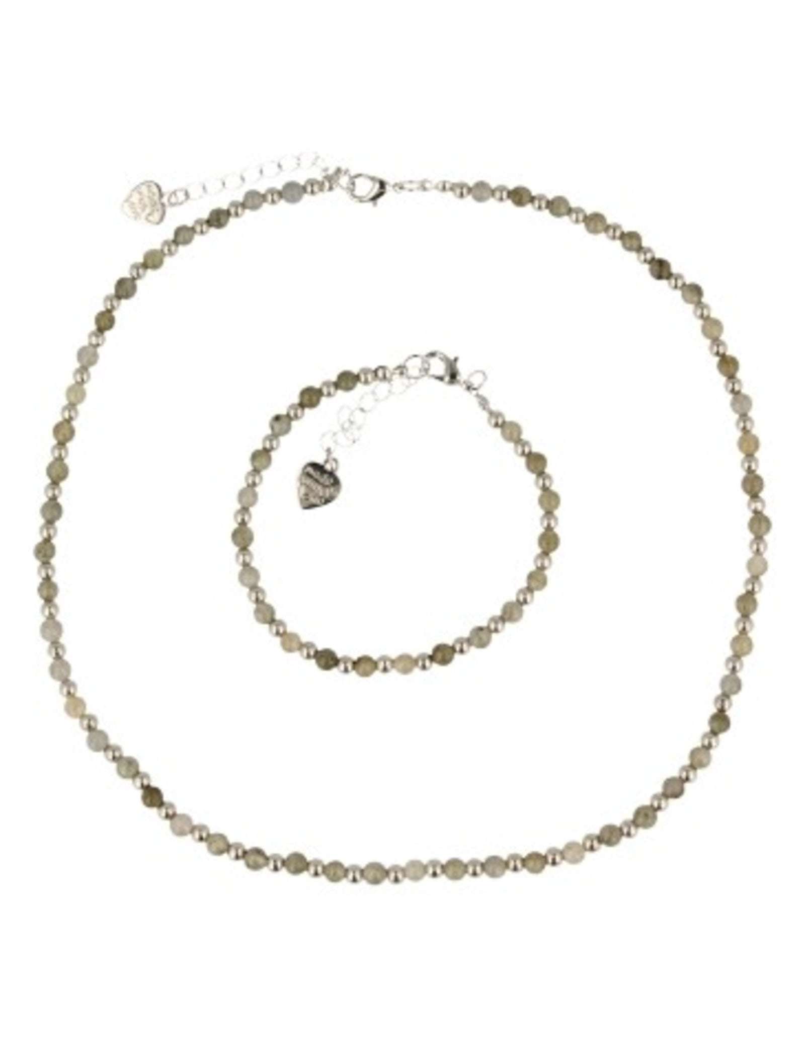 Labradoriet Ibiza love armband