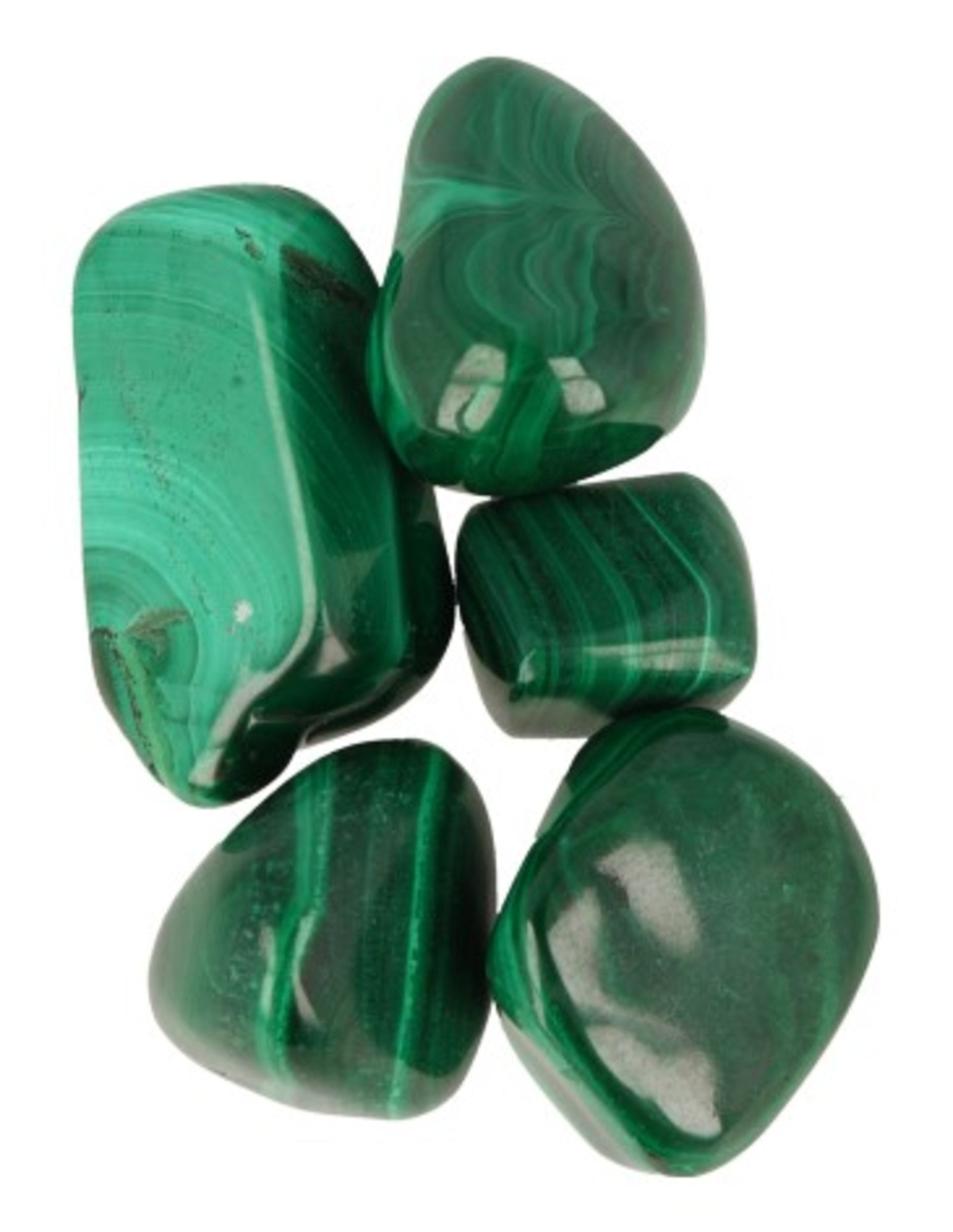 Malachiet 100 gr. trommelstenen (mt2-3)