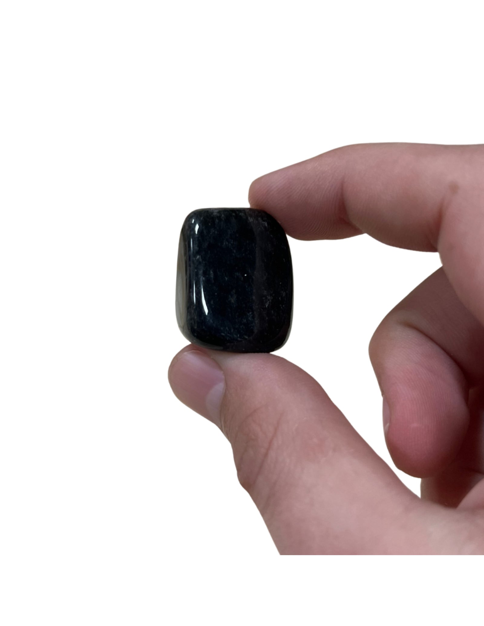 Obsidiaan zilver trommelstenen 100 gr. (mt3)