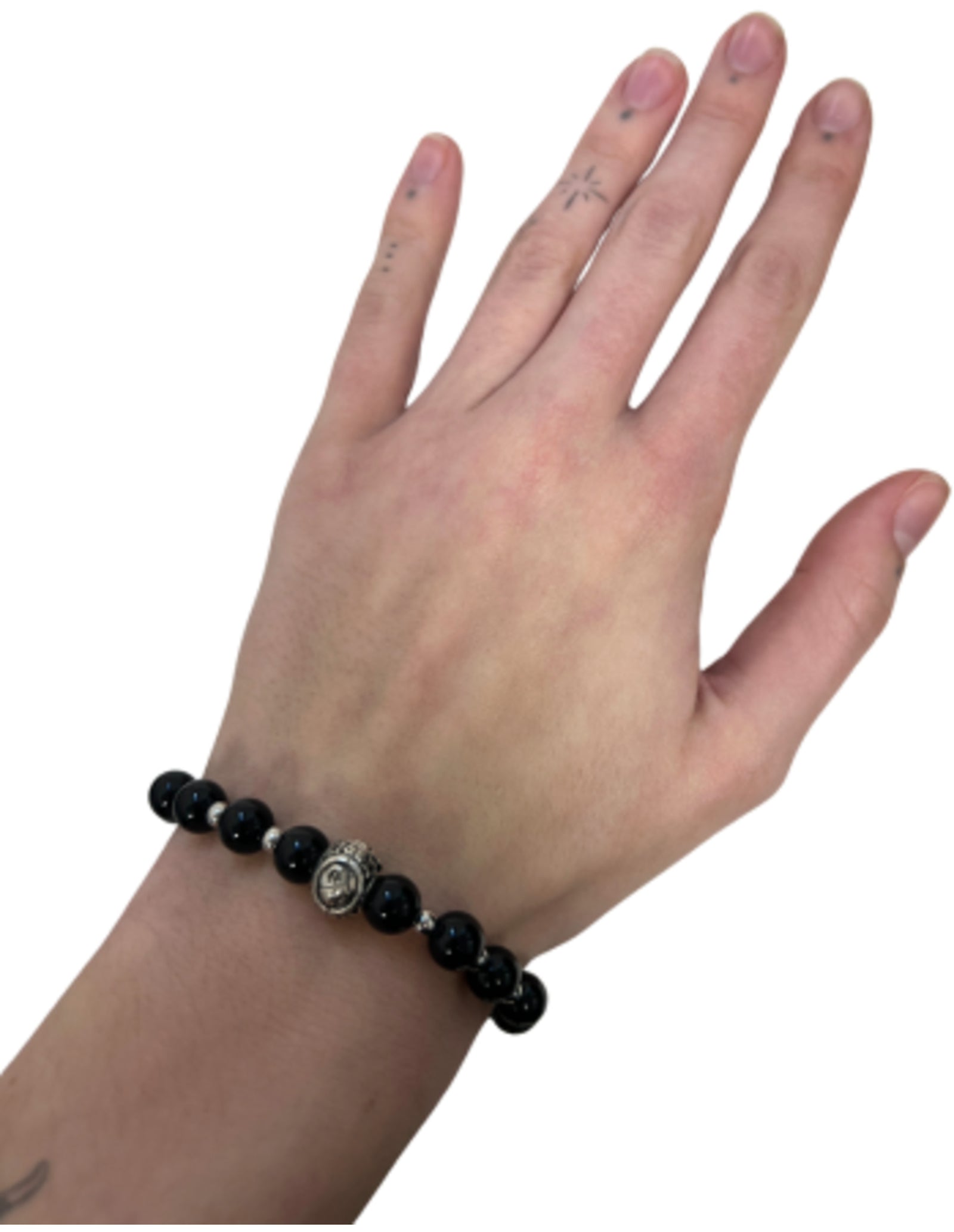 Onyx sterrenbeeld armband - Steenbok