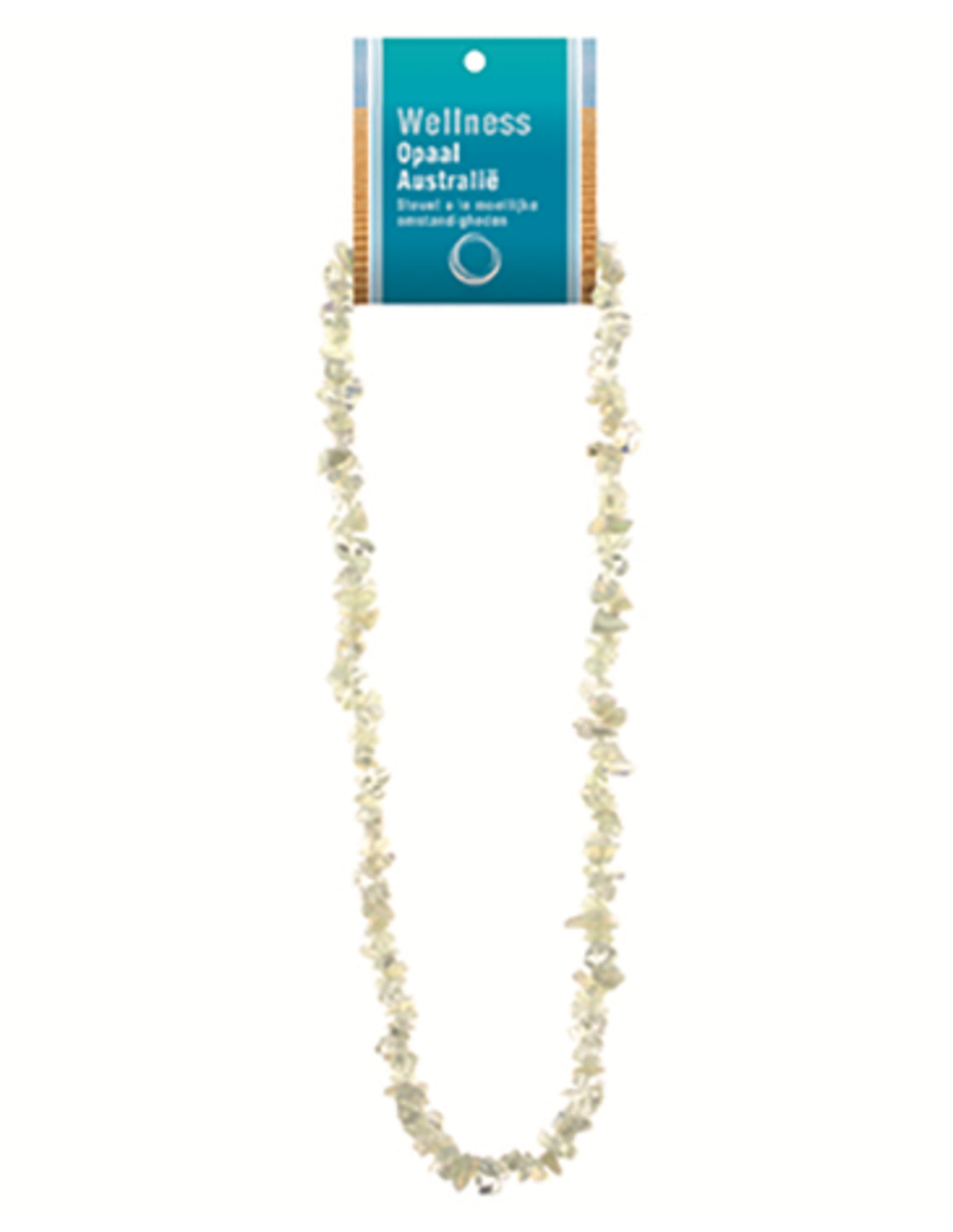 Opaal Australië splitketting + kaart