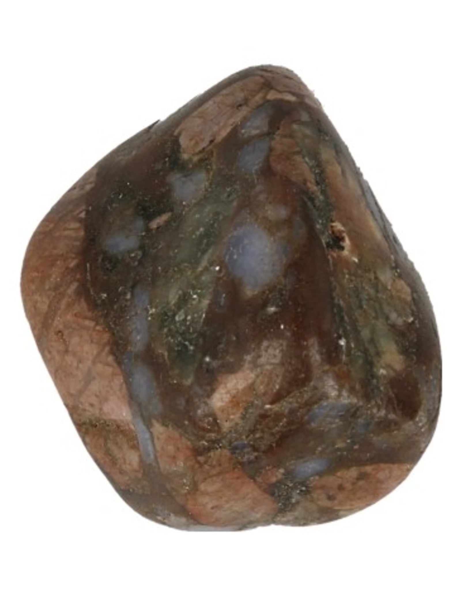 Que Sera 1 st. trommelsteen (blauwe Rhyoliet) (mt3) 2-3 cm