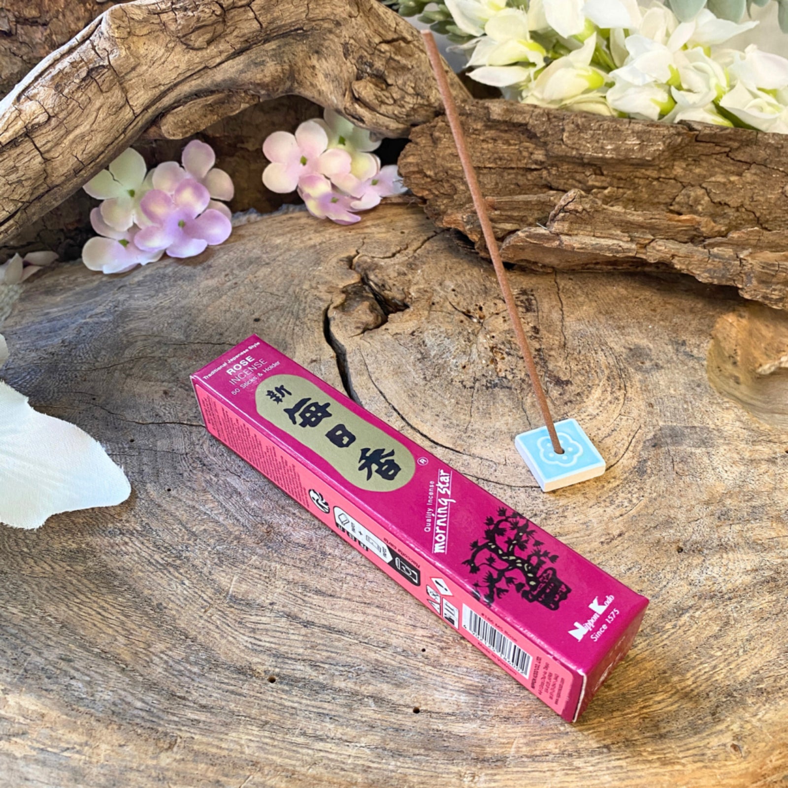 Rose Wierook Stokjes Nippon Kodo morning star