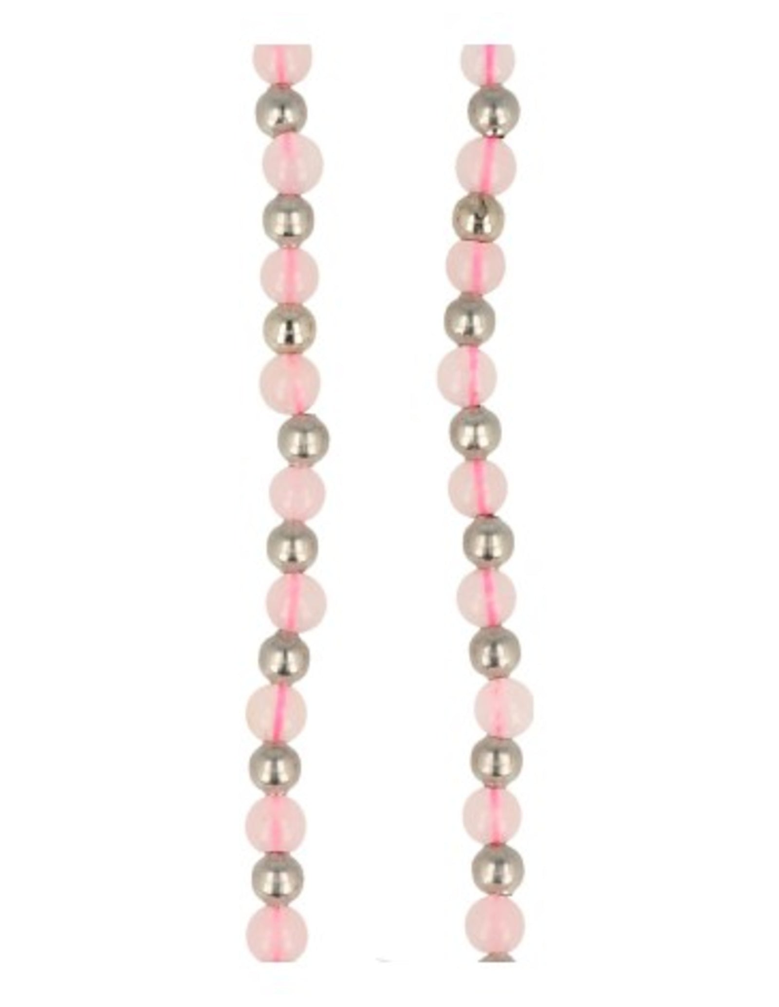 Rozenkwarts Ibiza love ketting