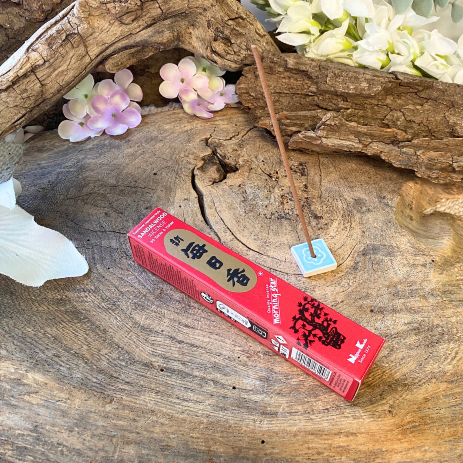 Sandalwood wierook stokjes Nippon Kodo Morning Star
