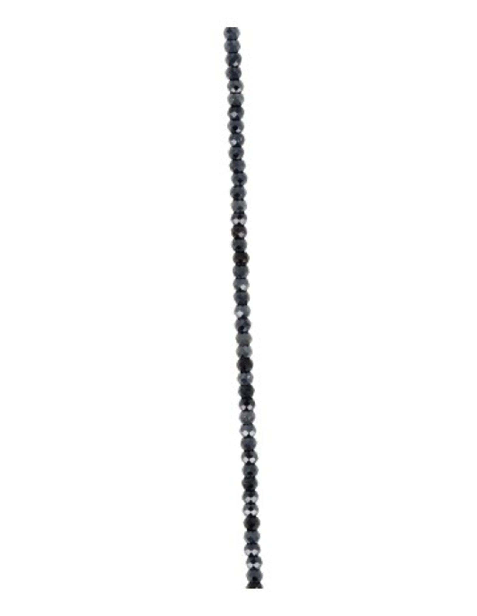 Spinel zwart met coating summer vibes armband