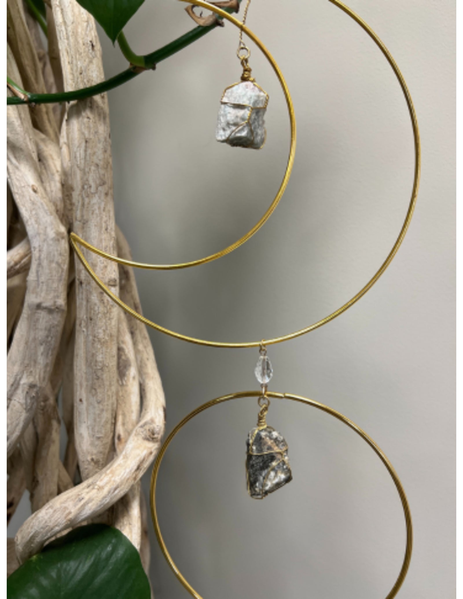 Suncatcher / raamhanger maan "Bescherming"