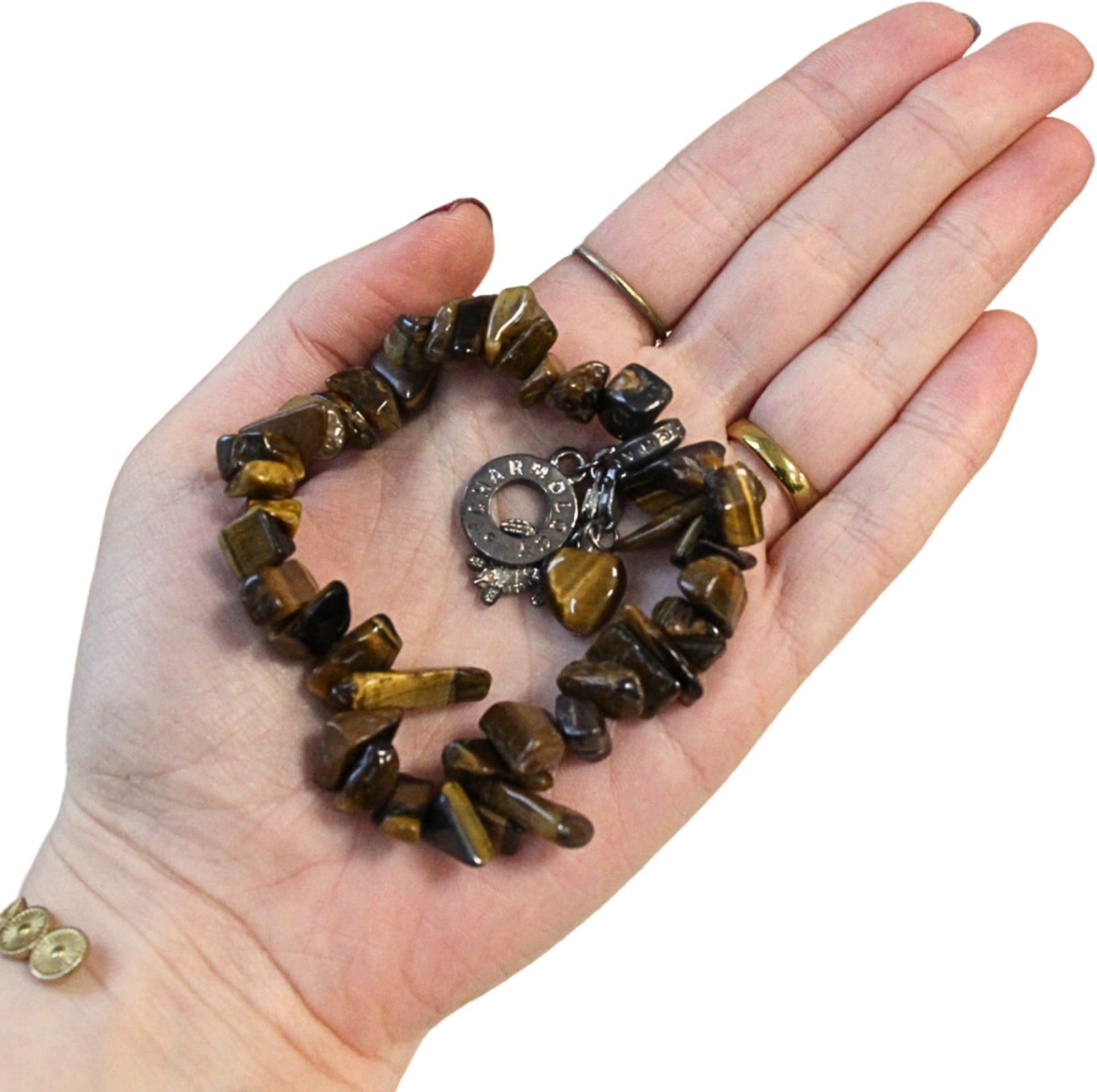 Tijgeroog Ruby Mania, armband nr 16 nugget