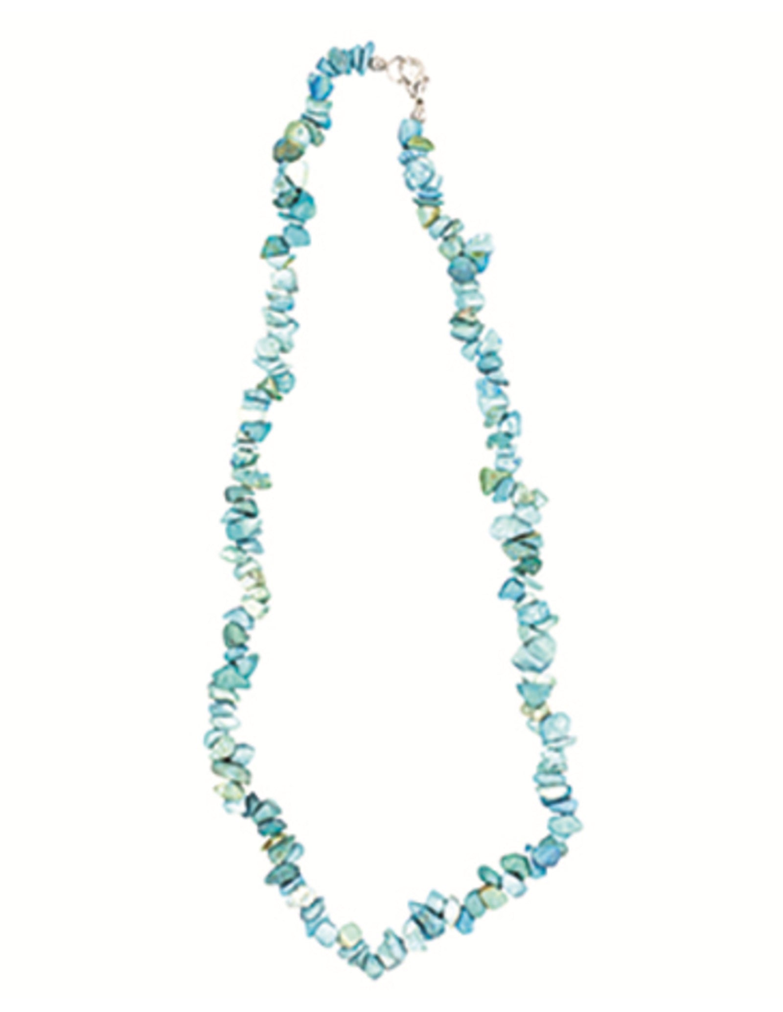 Turkoois natuur splitketting