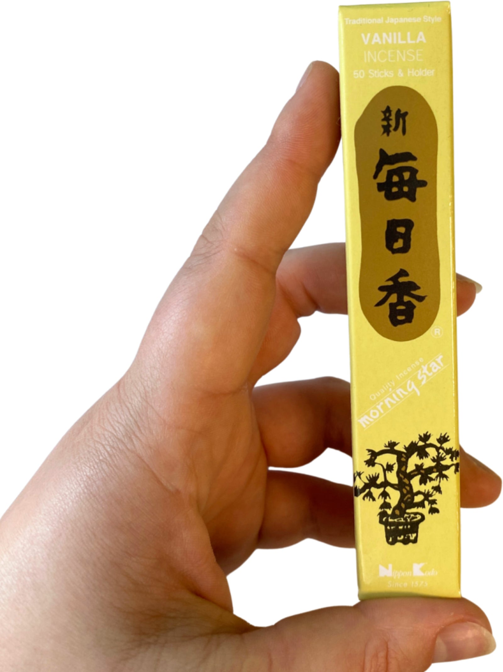 Vanilla wierook stokjes - Nippon Kodo - Morning star