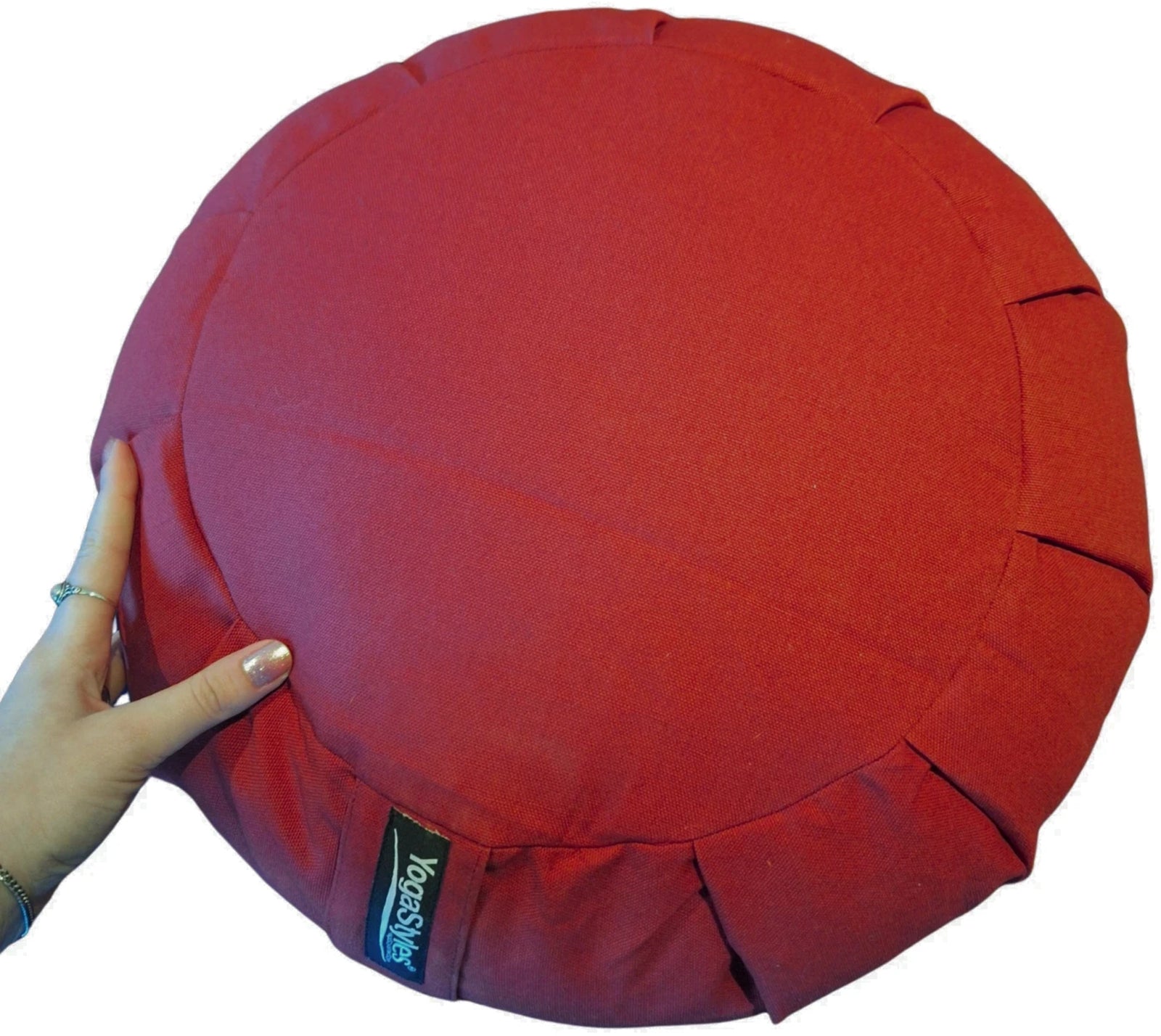 YogaStyles Meditatiekussen Pro-Zafu rood donker