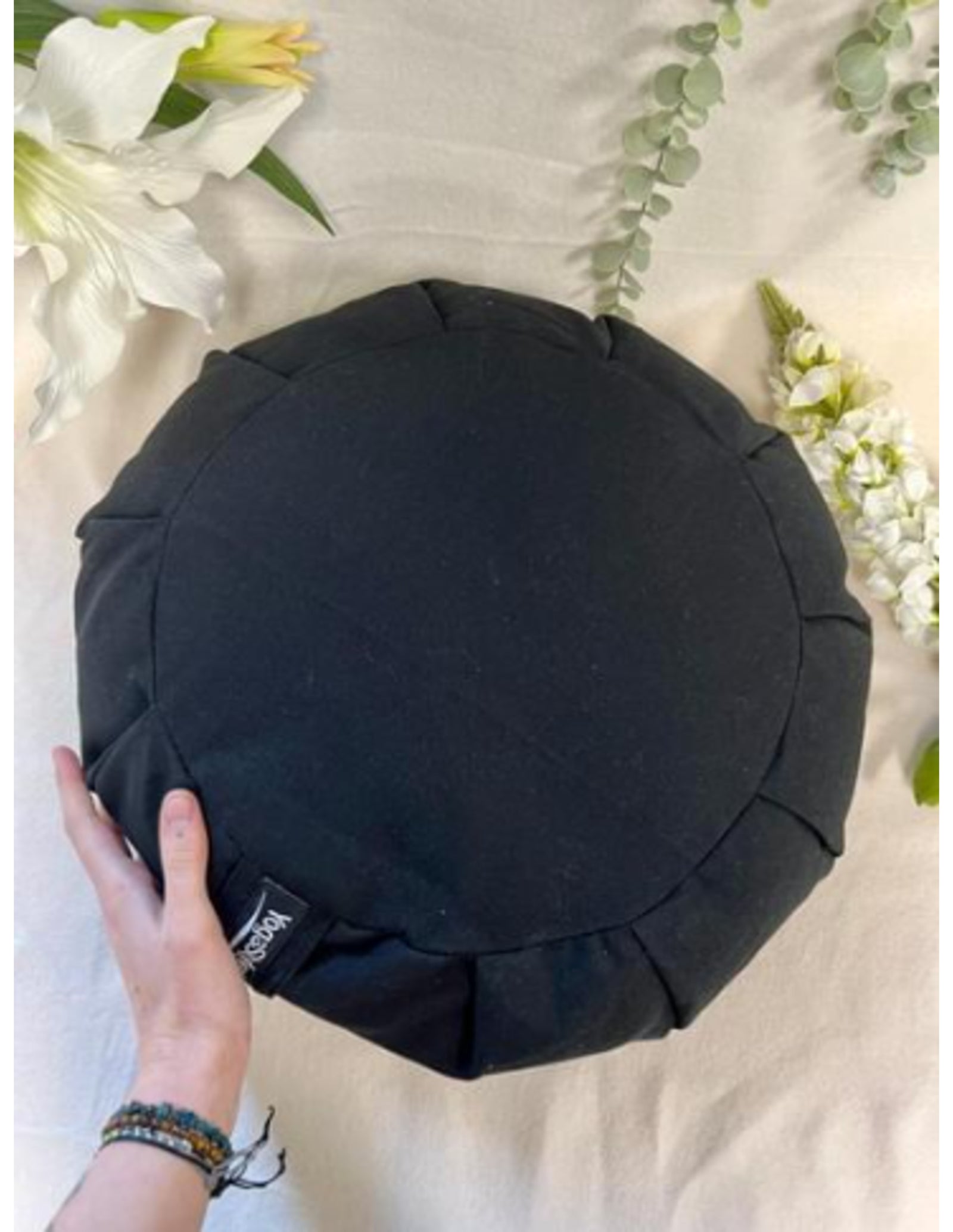 YogaStyles Meditatiekussen Pro-Zafu zwart