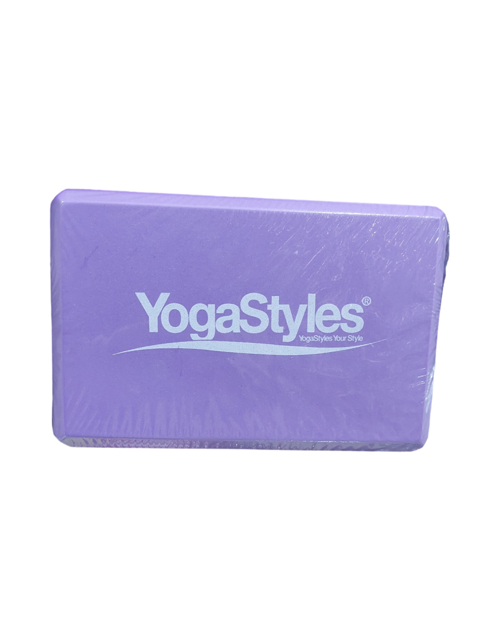 YogaStyles Yoga Blok Paars